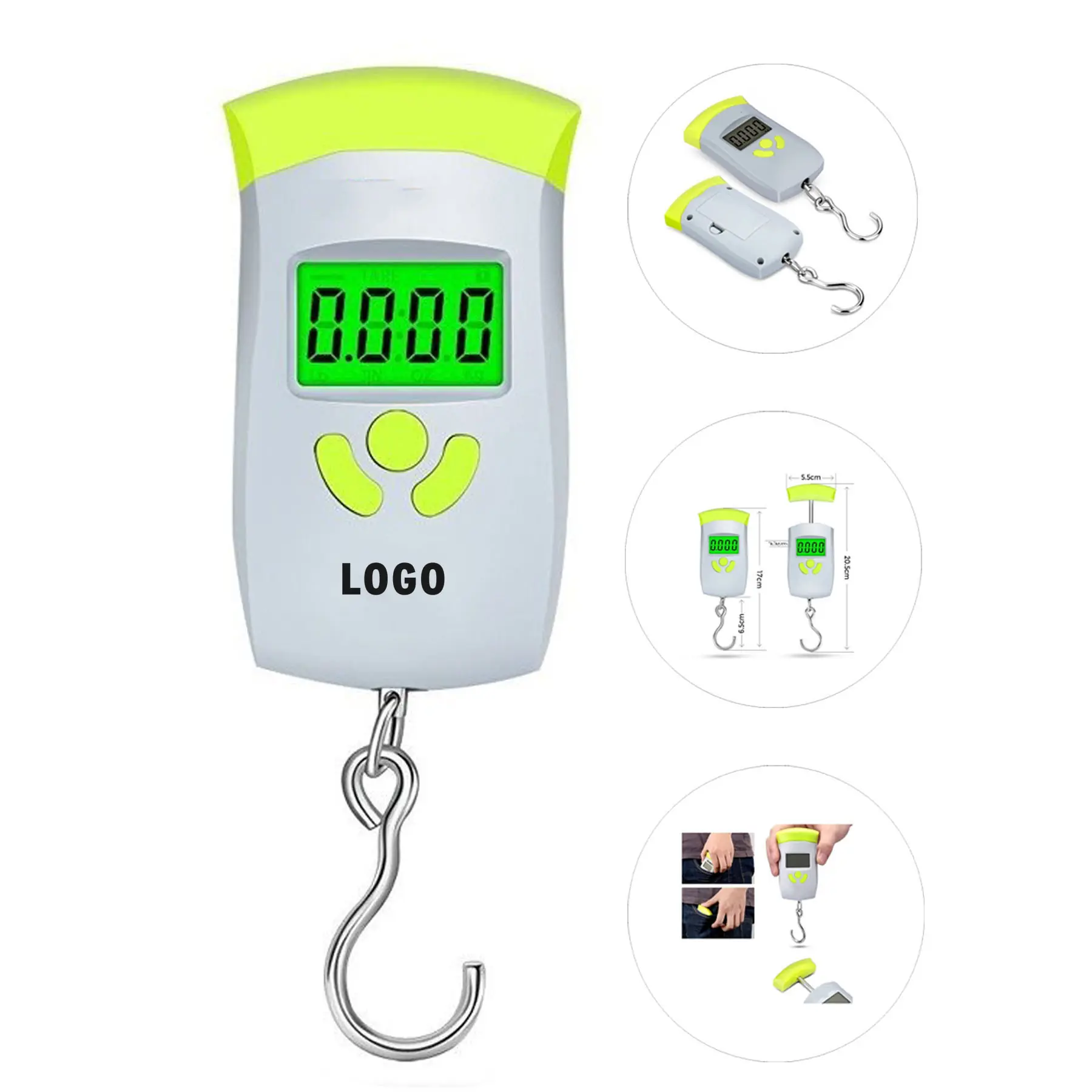 Smart Portable Luggage Scale with Temperature Feature 2