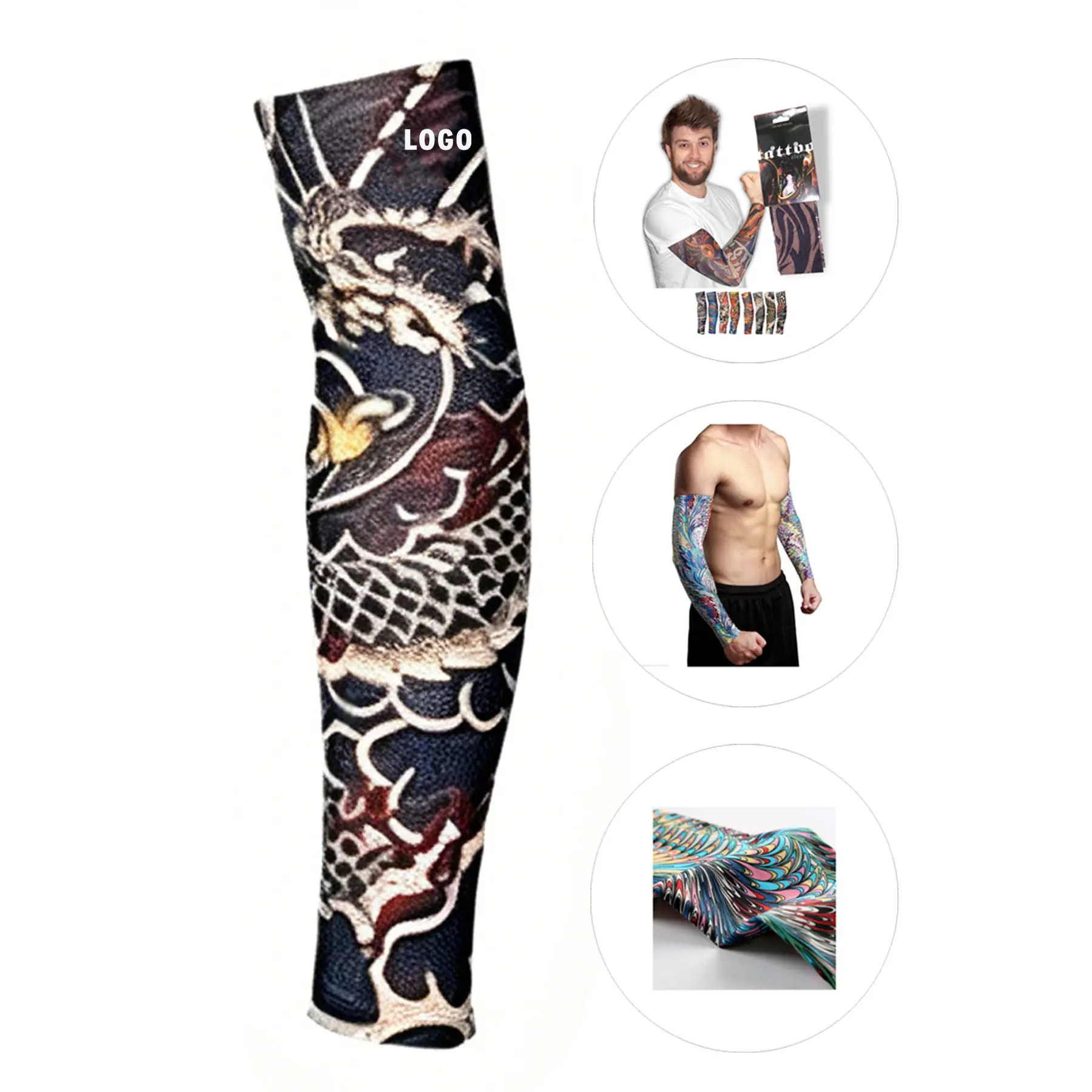FlexiSkin Temporary Tattoo Arm Covers 2