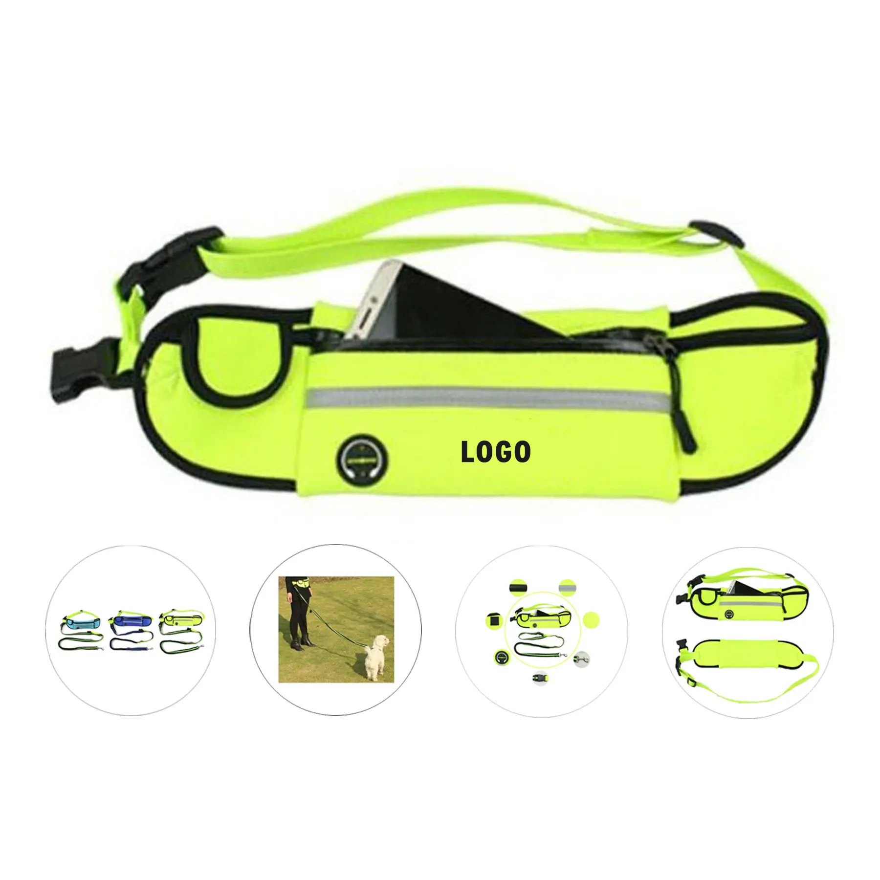 Adjustable Pet Walking Belt 2