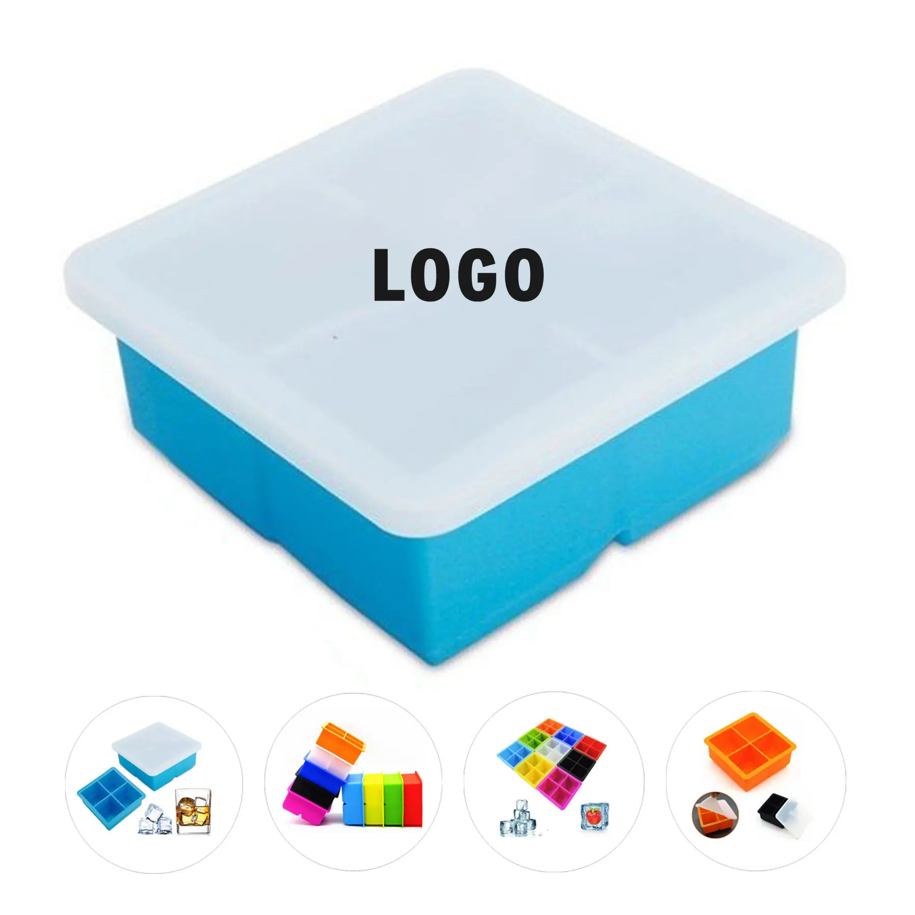 Premium Silicone Ice Cube Mold for Long-Lasting Chilled Drinks 2