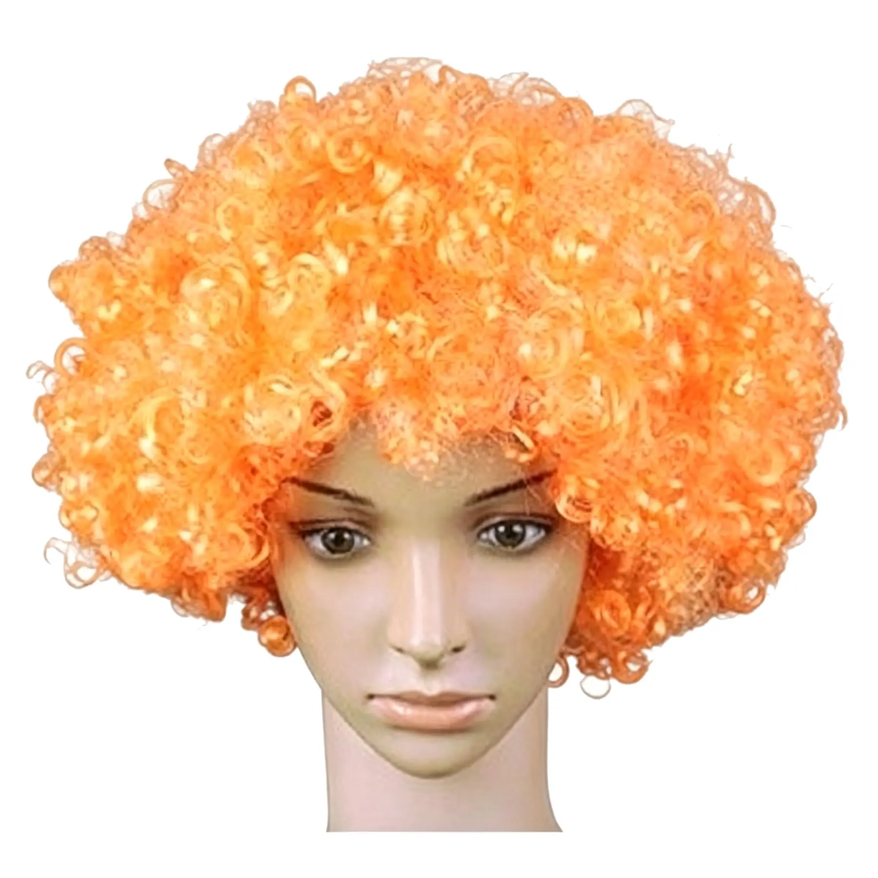 Colorful LED Light-Up Party Wig