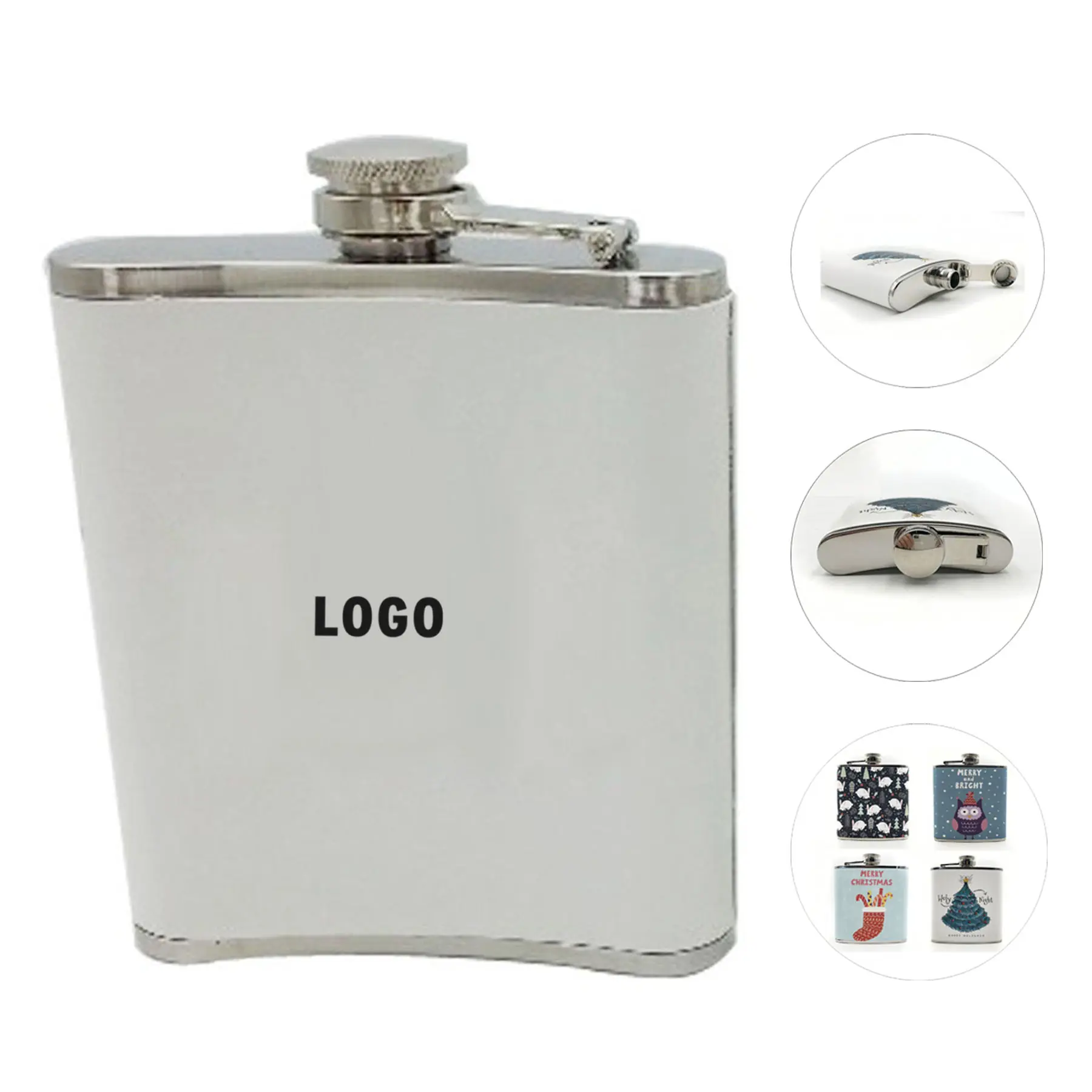 Premium Stainless Steel Hip Flask 2