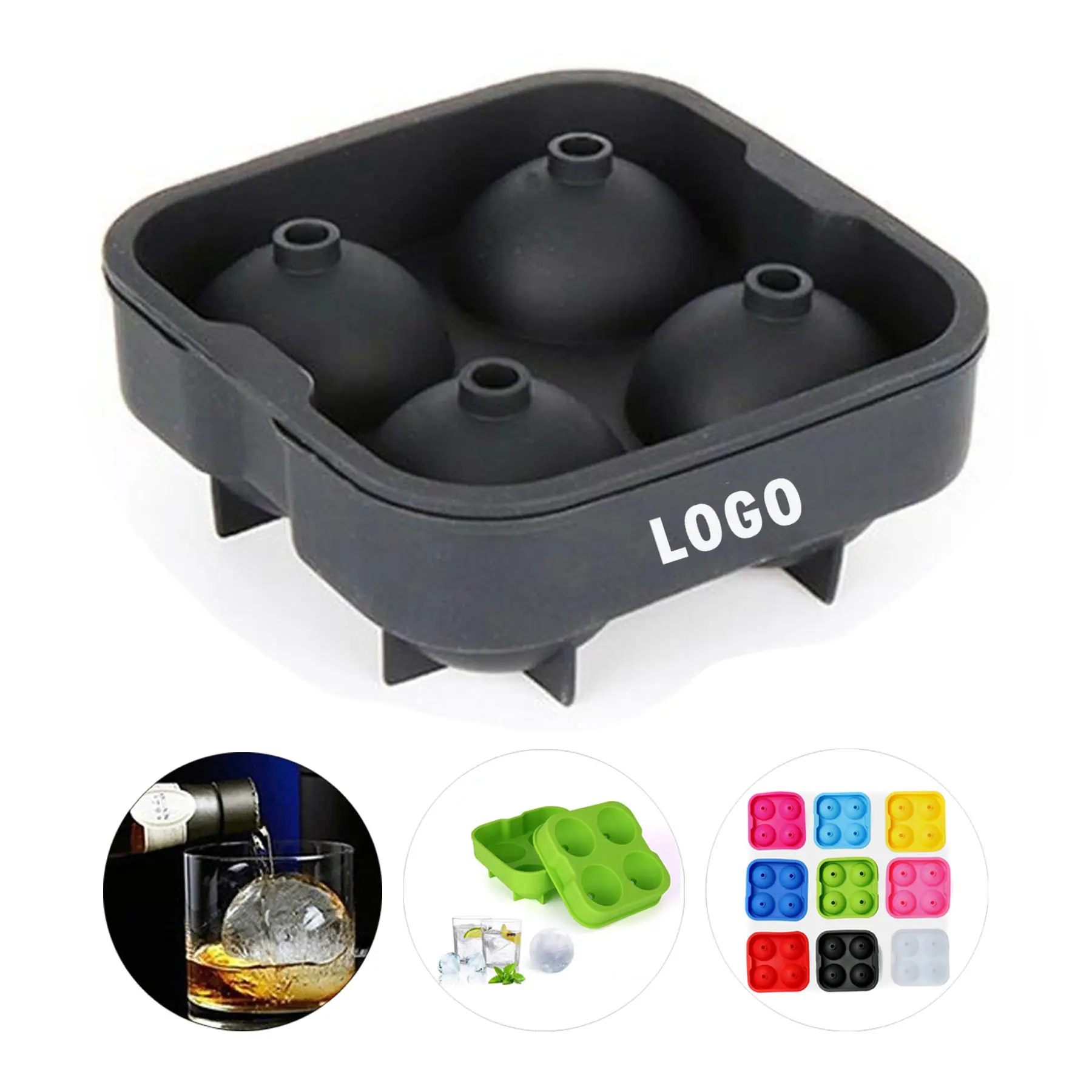 Premium Silicone Ice Ball Mold 2
