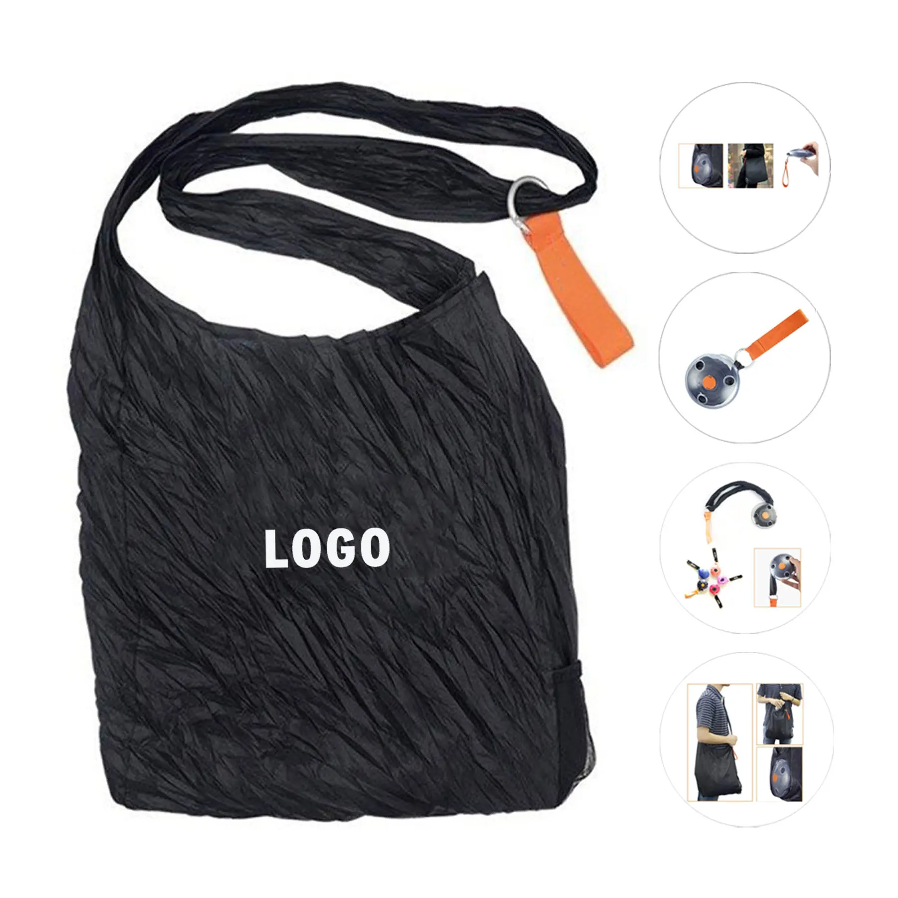 Durable Collapsible Shopping Tote 2