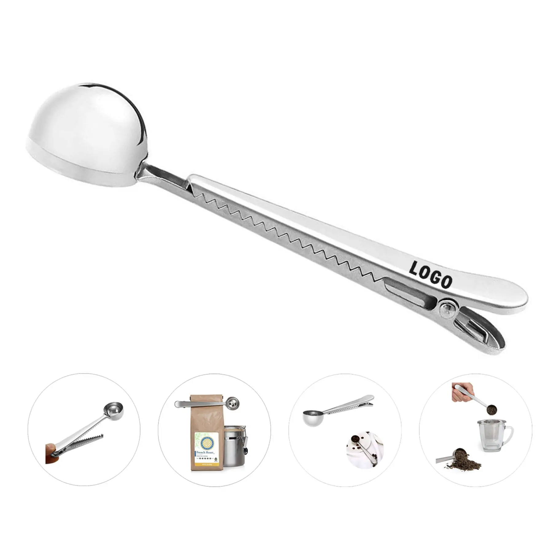 Premium Kitchen Measuring Scoop with Clip 2