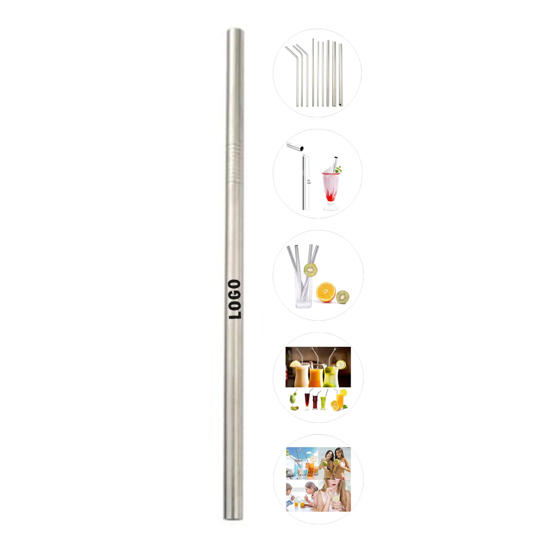 Eco-Friendly Reusable Drinking Straws 2