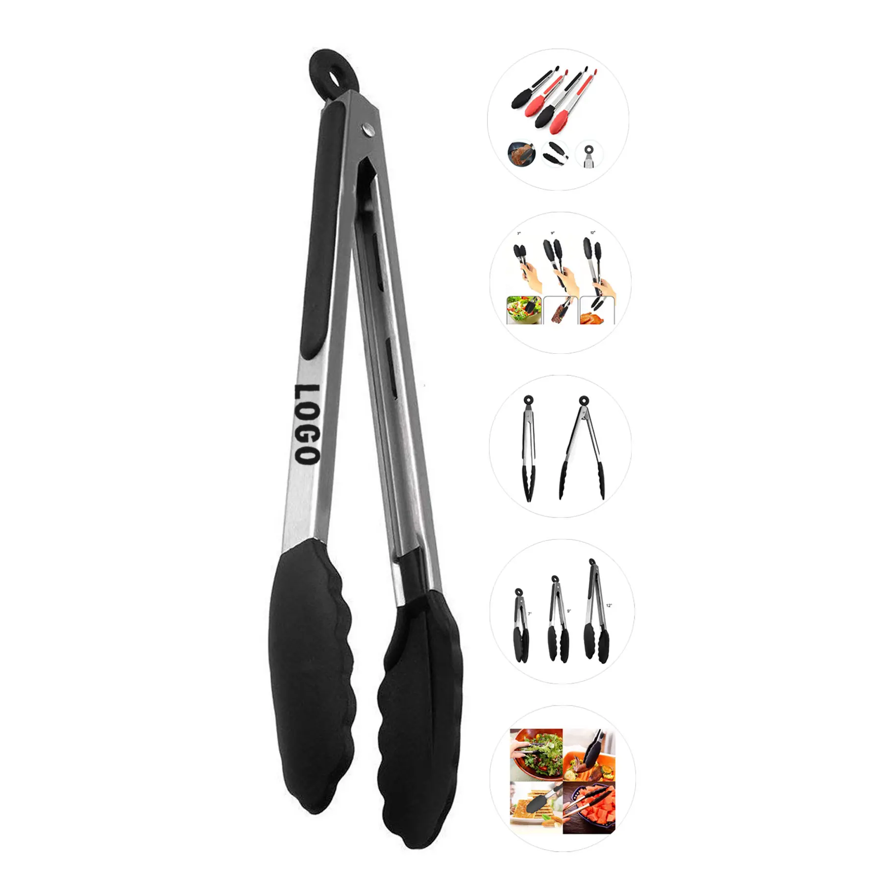 Premium Kitchen Tongs 2