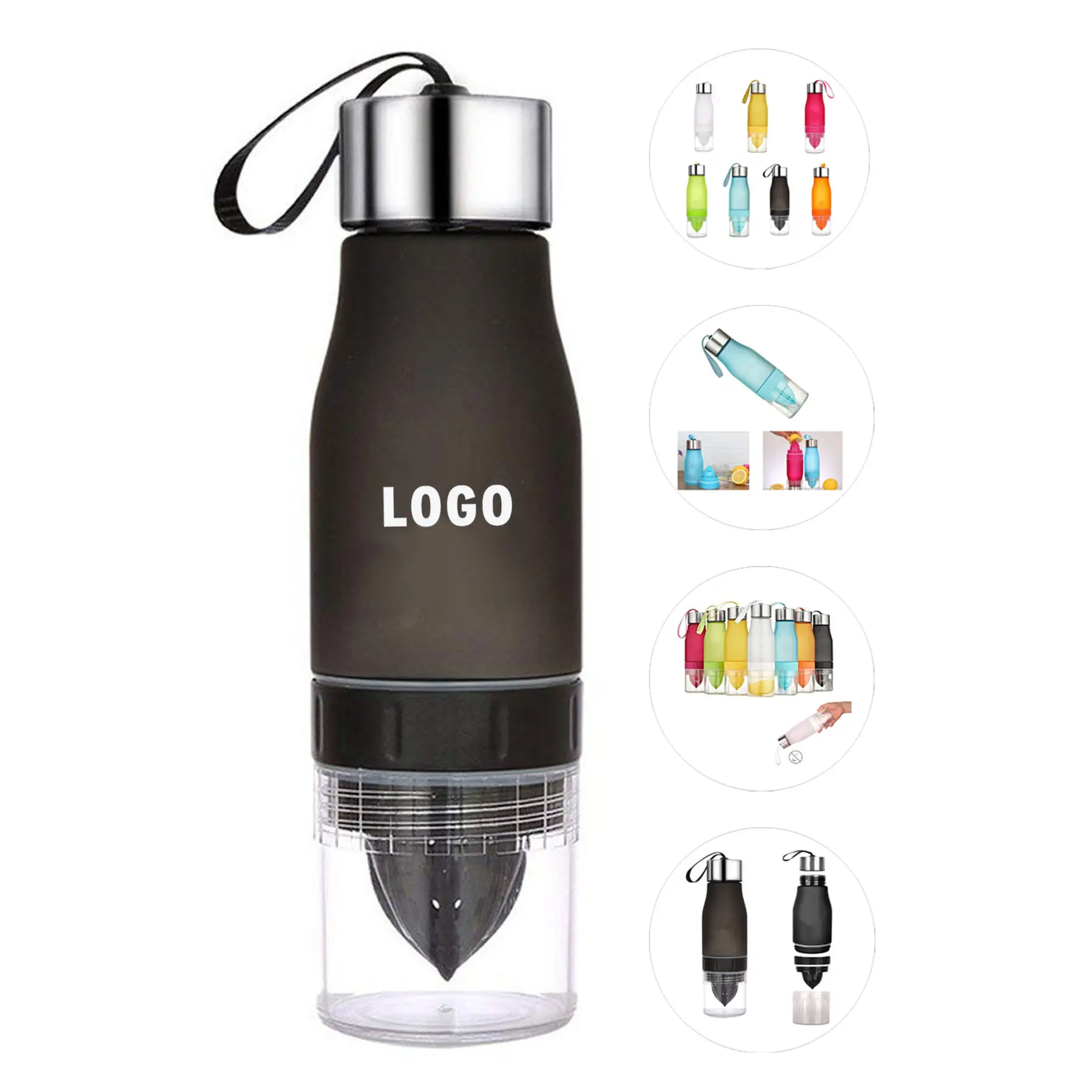 Citrus Infuser Hydration Bottle 2