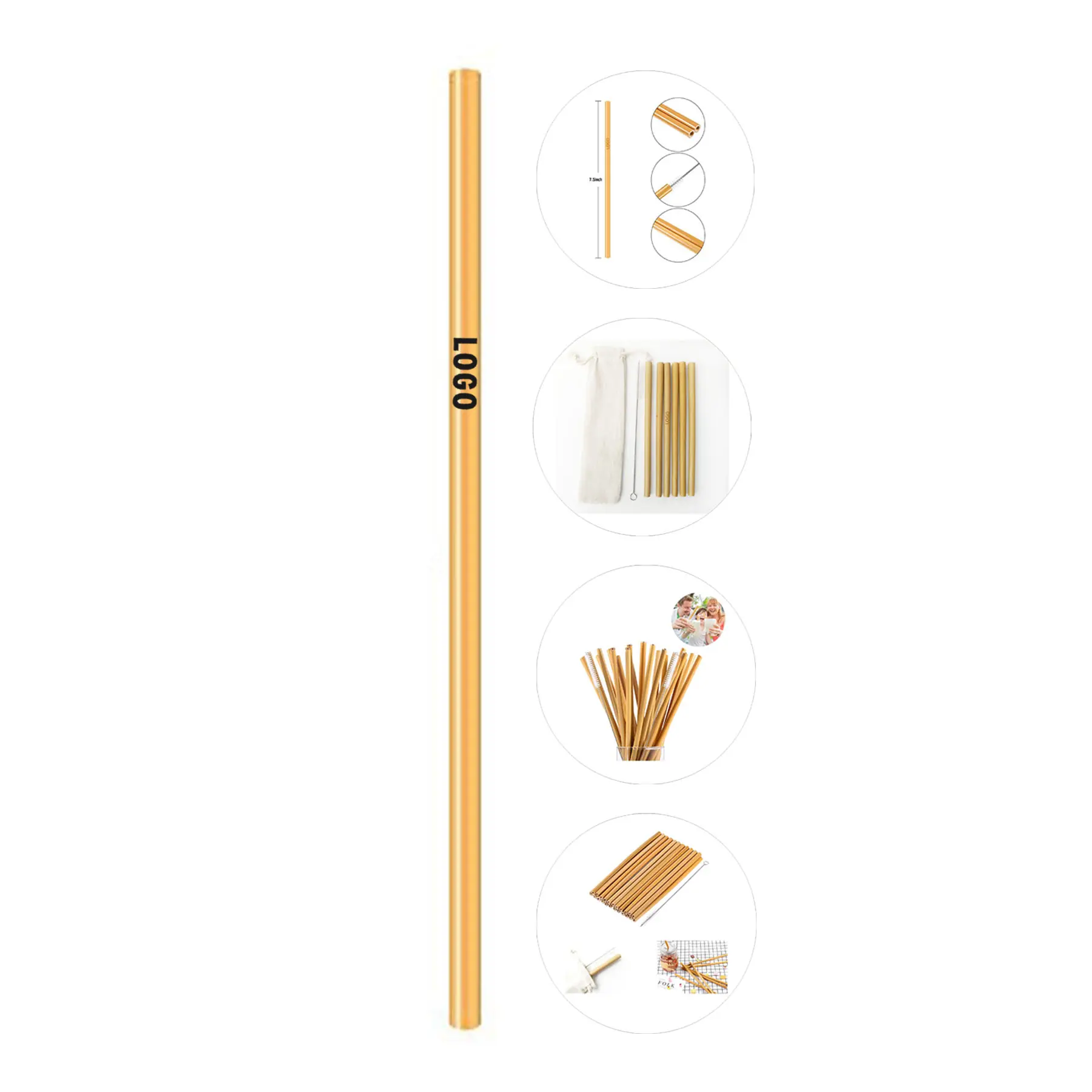 Eco-Friendly Bamboo Straws 2