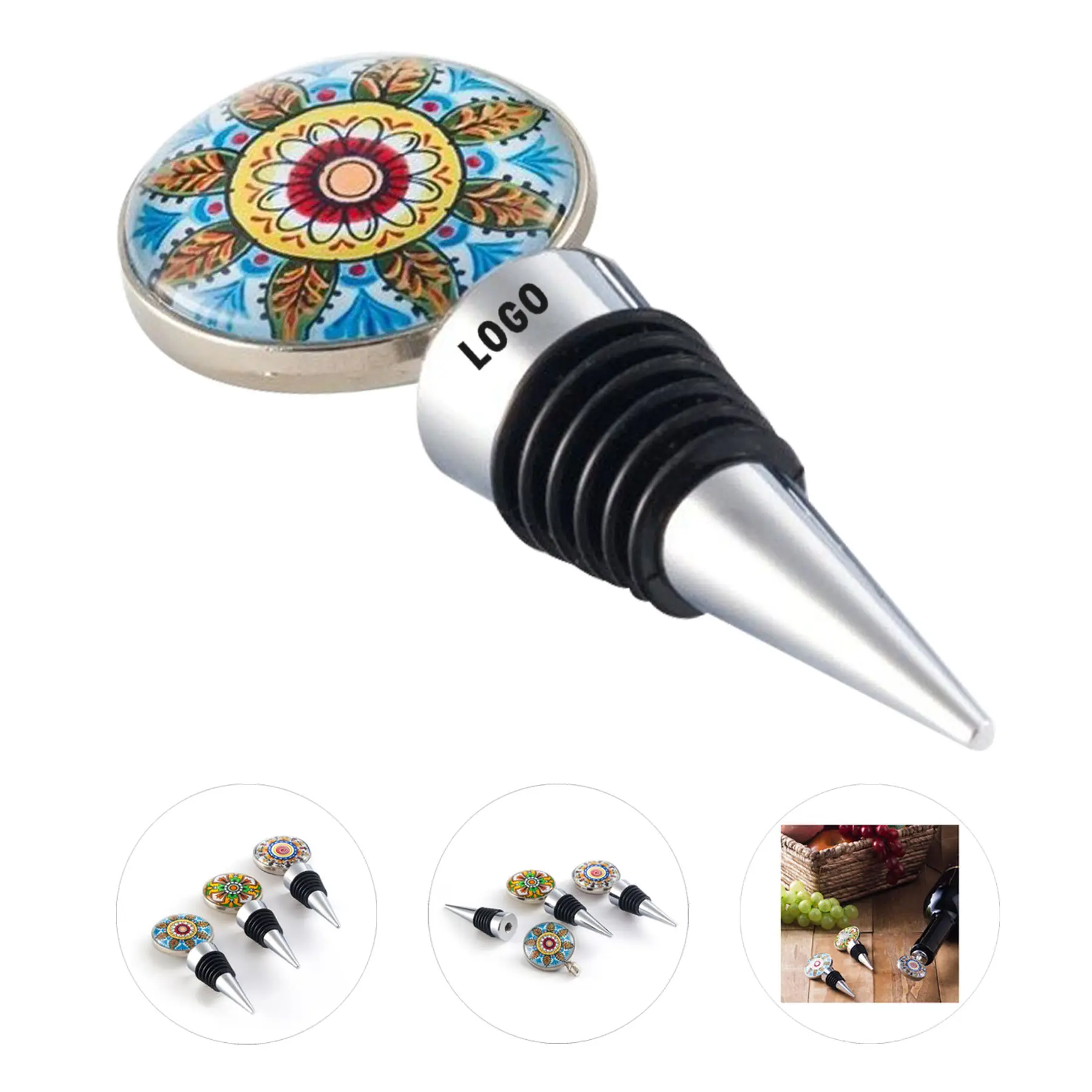 Decorative Wine Bottle Sealers 2