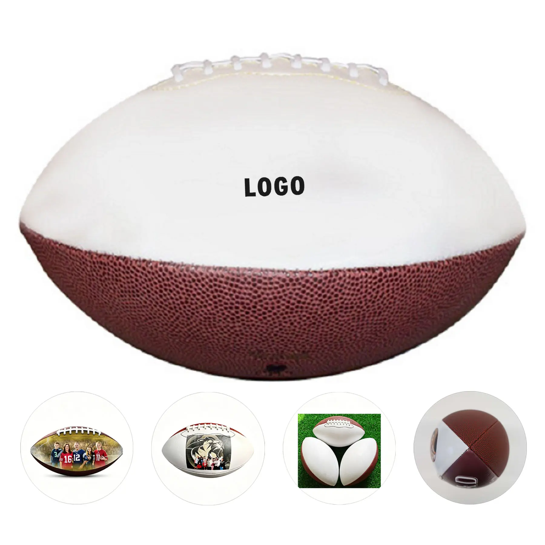 Customizable Full Color Promotional Football Trophy 2