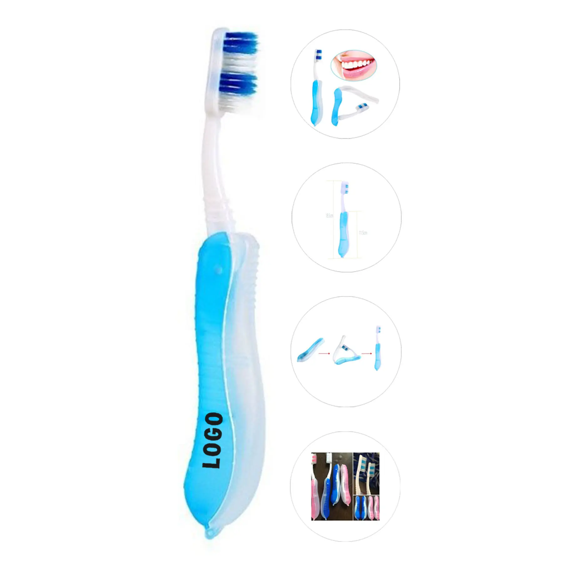 Collapsible Travel Toothbrush 2