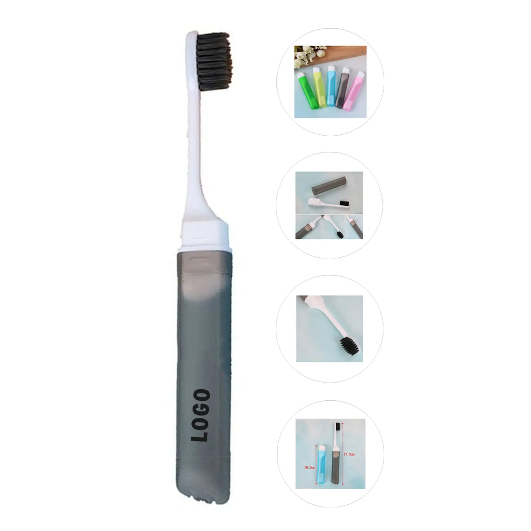 Compact Travel Foldable Toothbrush 2