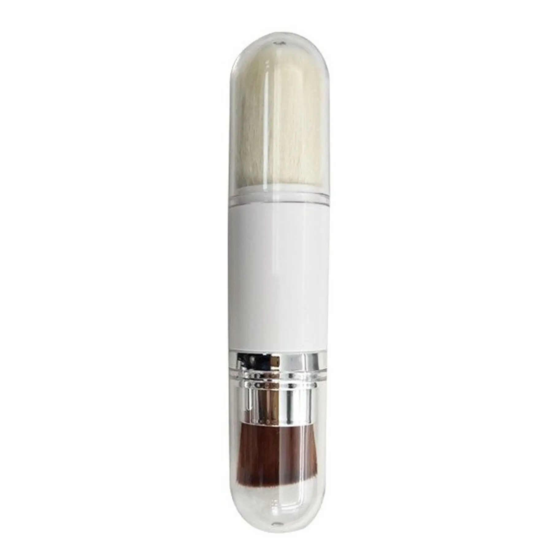 Compact Dual-Ended Cosmetic Brush Collection