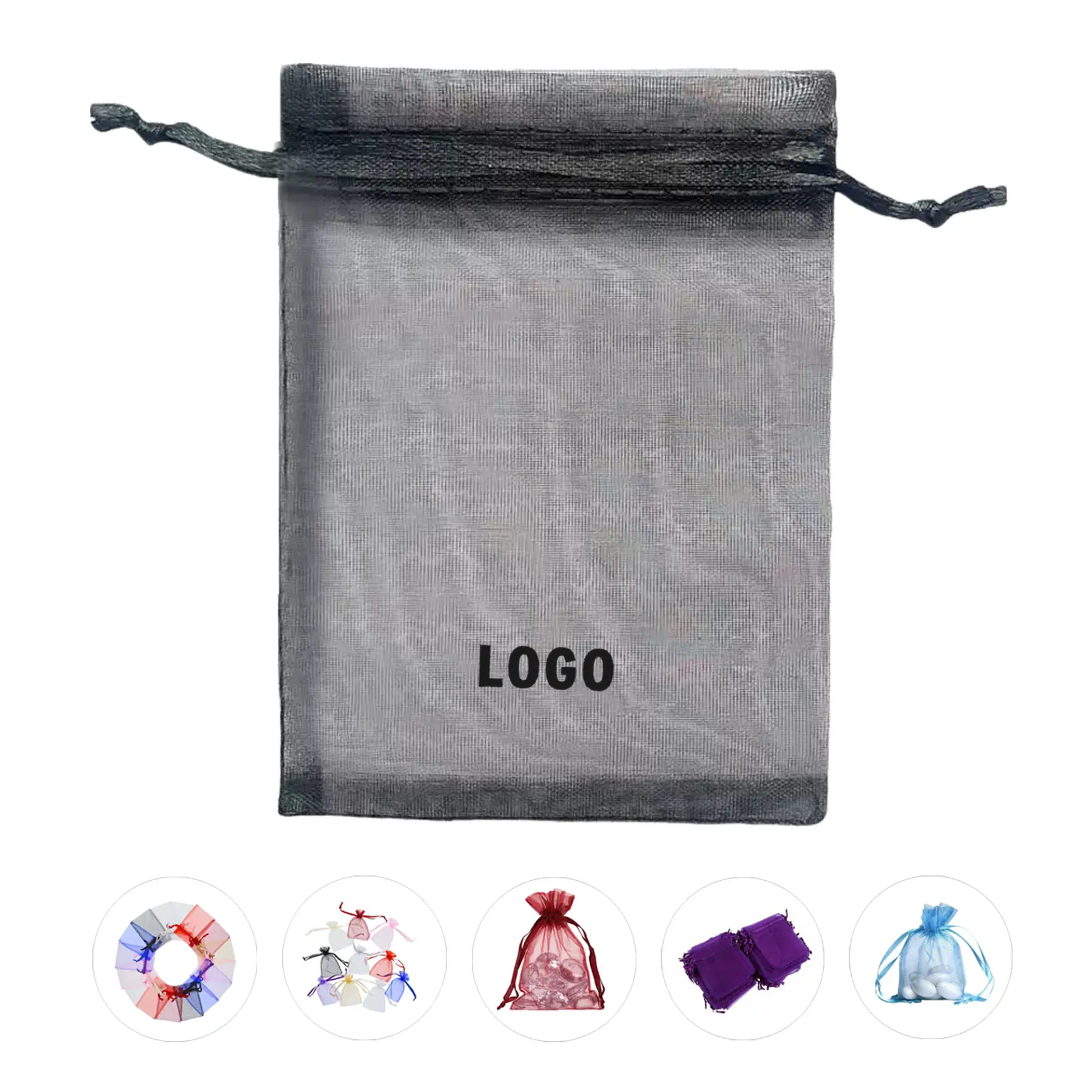 Sheer Fabric Gift Pouch 2