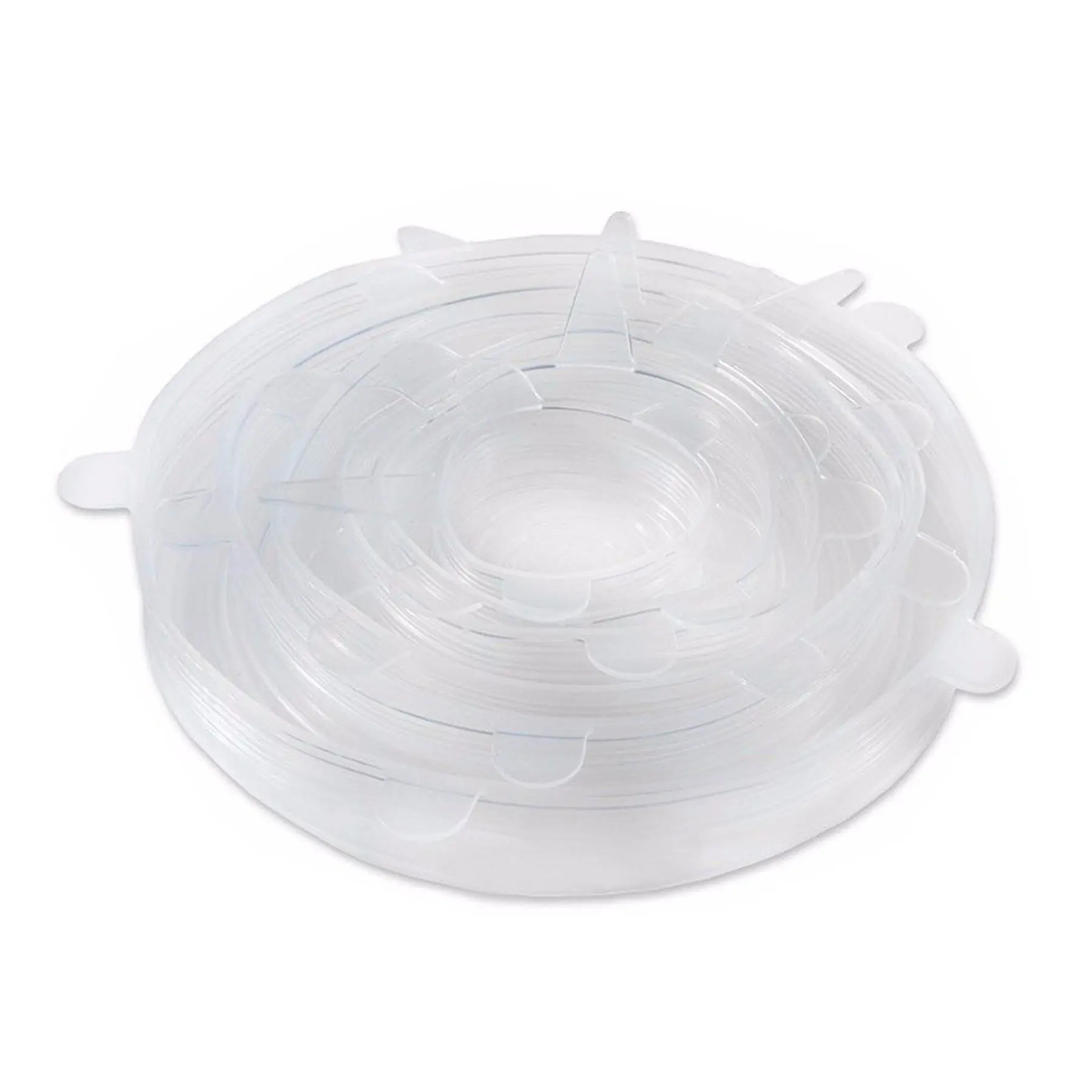 Flexible Silicone Food Covers Set
