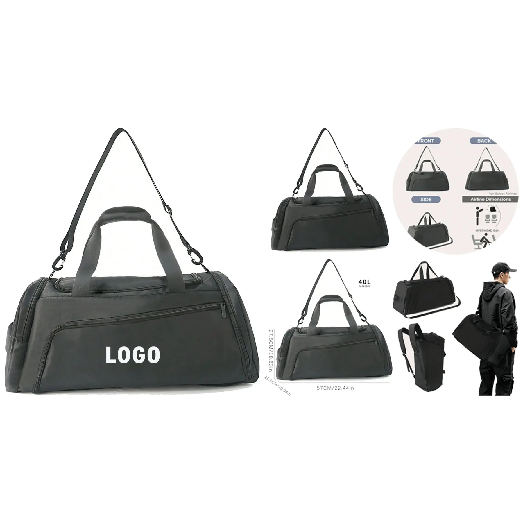 Durable Travel Duffel Bag 2