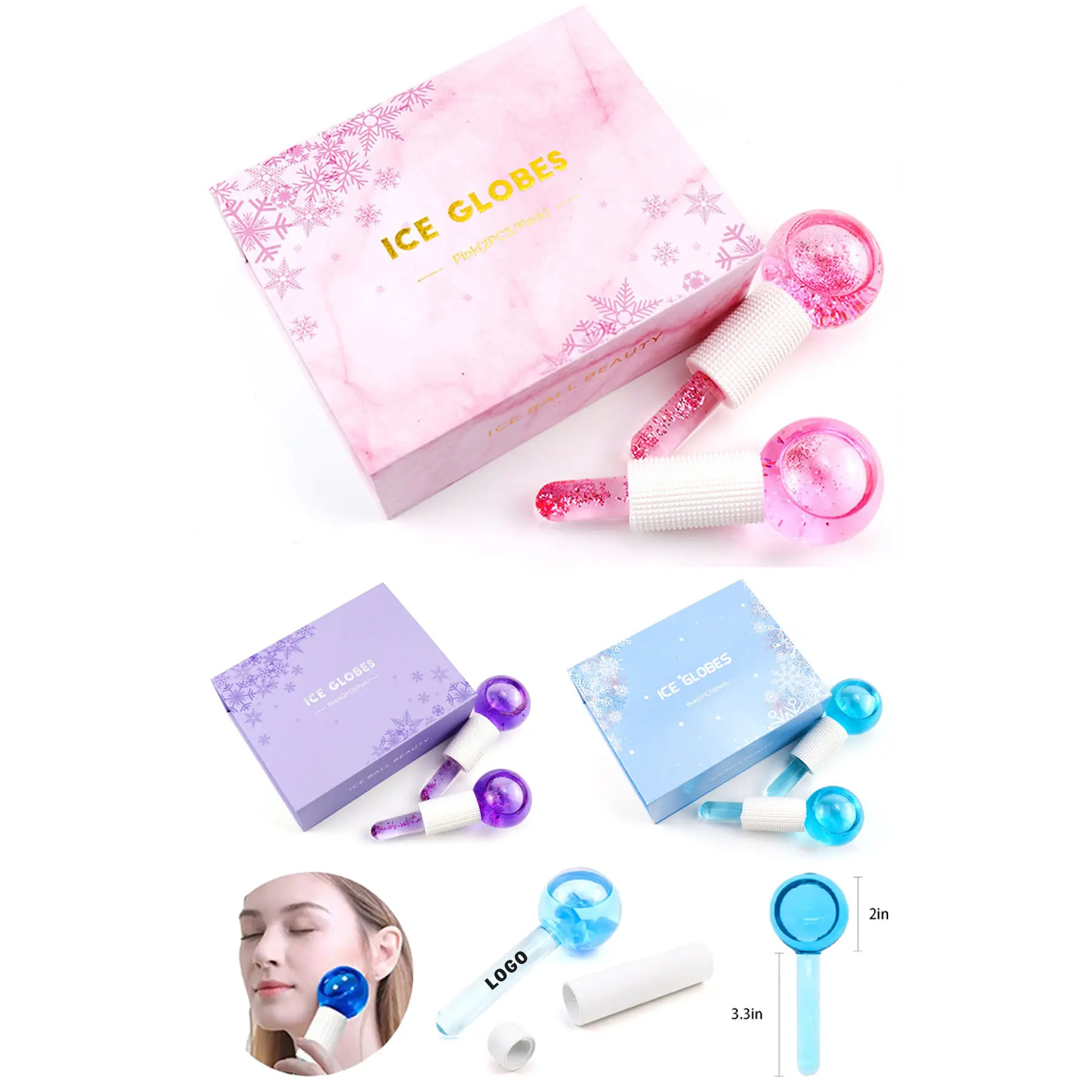 Crystal Facial Massage Roller 2