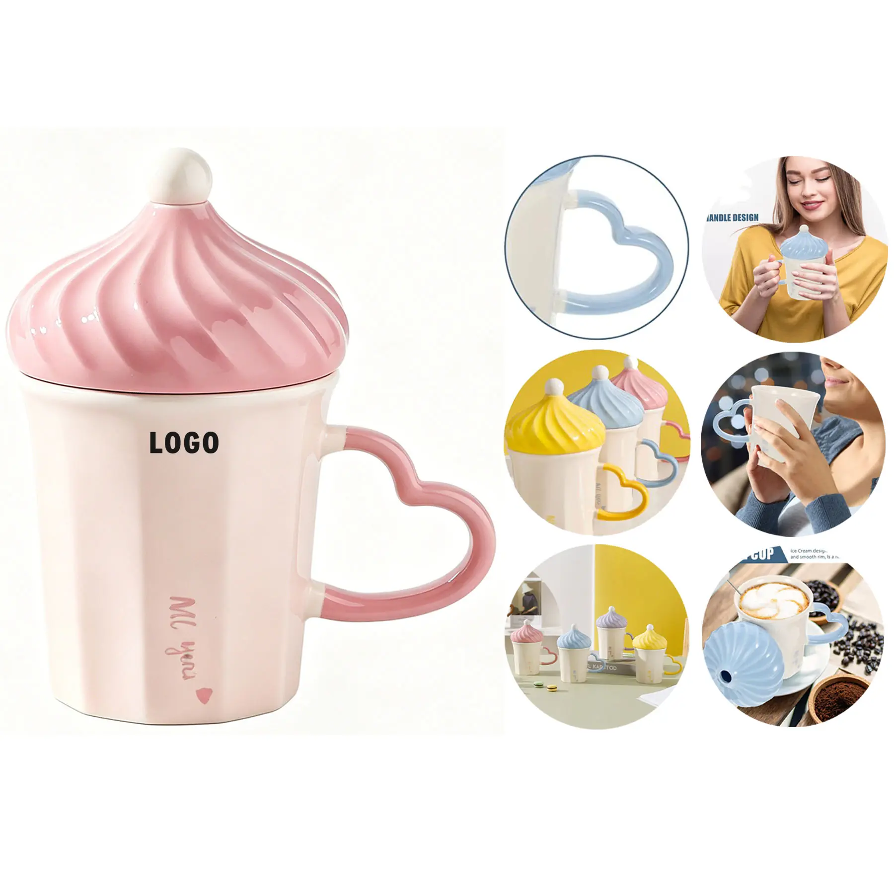 Eco-Friendly Ceramic Dessert Bowl 2