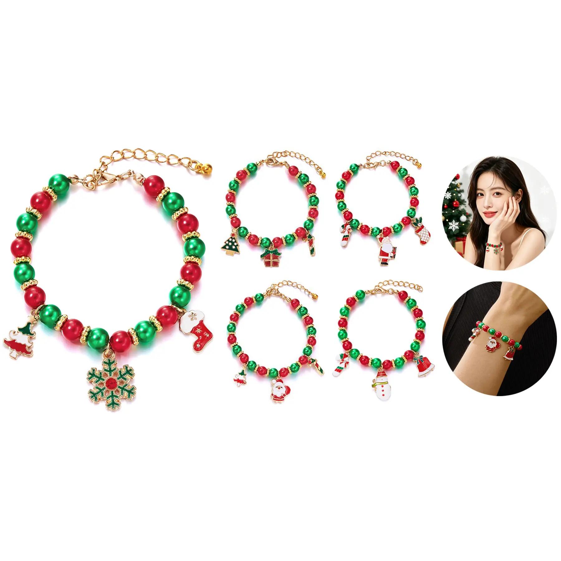 Elegant Daisy Charm Bracelet 2