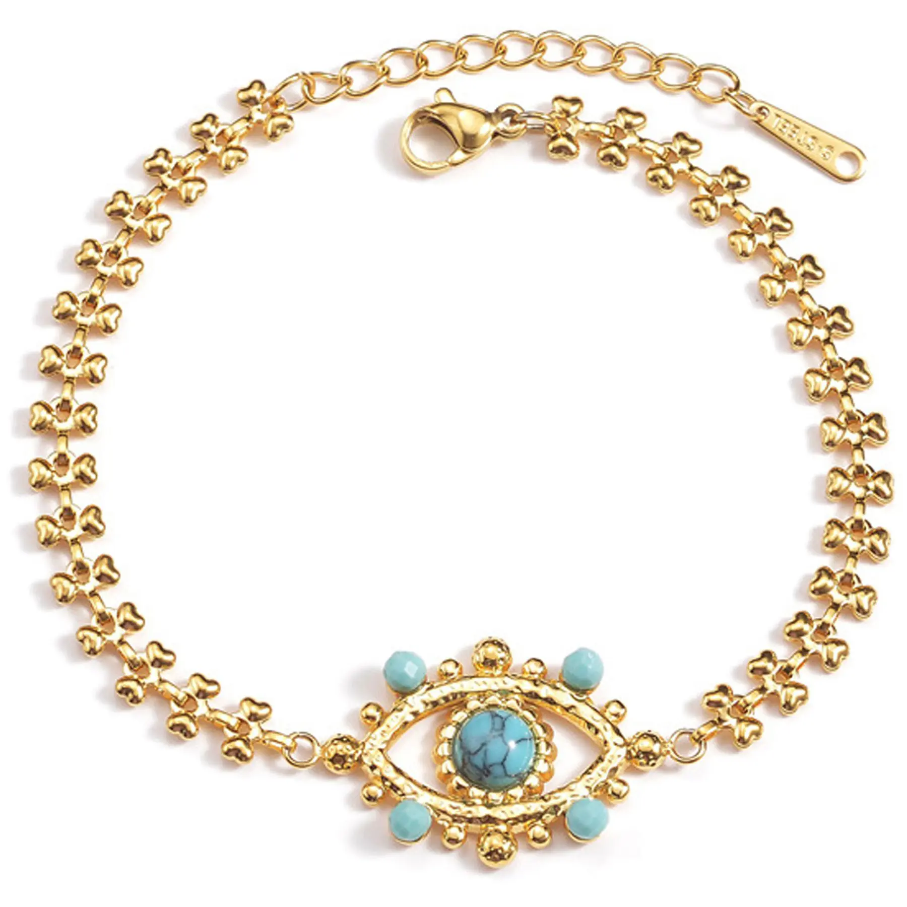 Bohemian Turquoise Elastic Bracelet