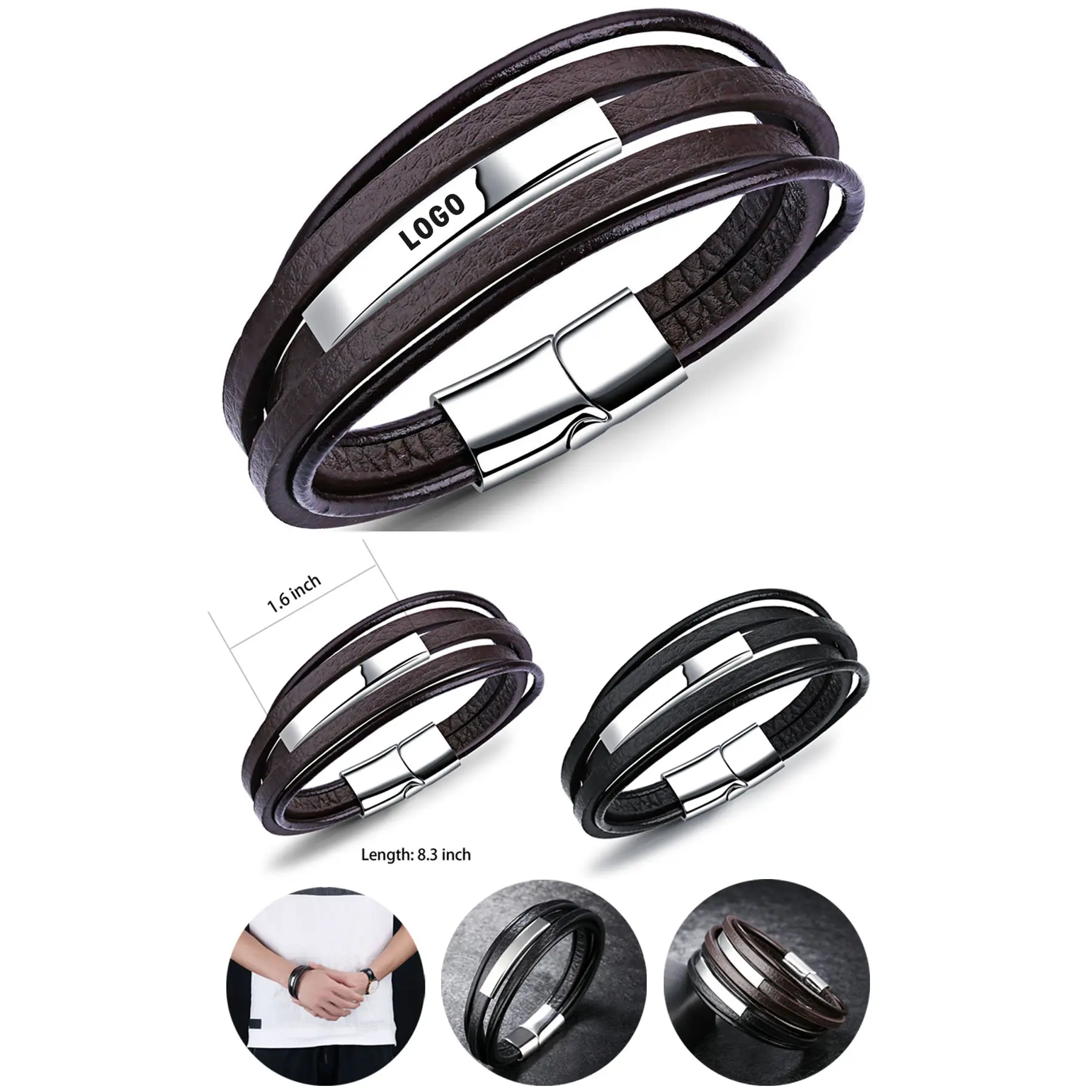 Elegant Layered Fashion Bracelet 2