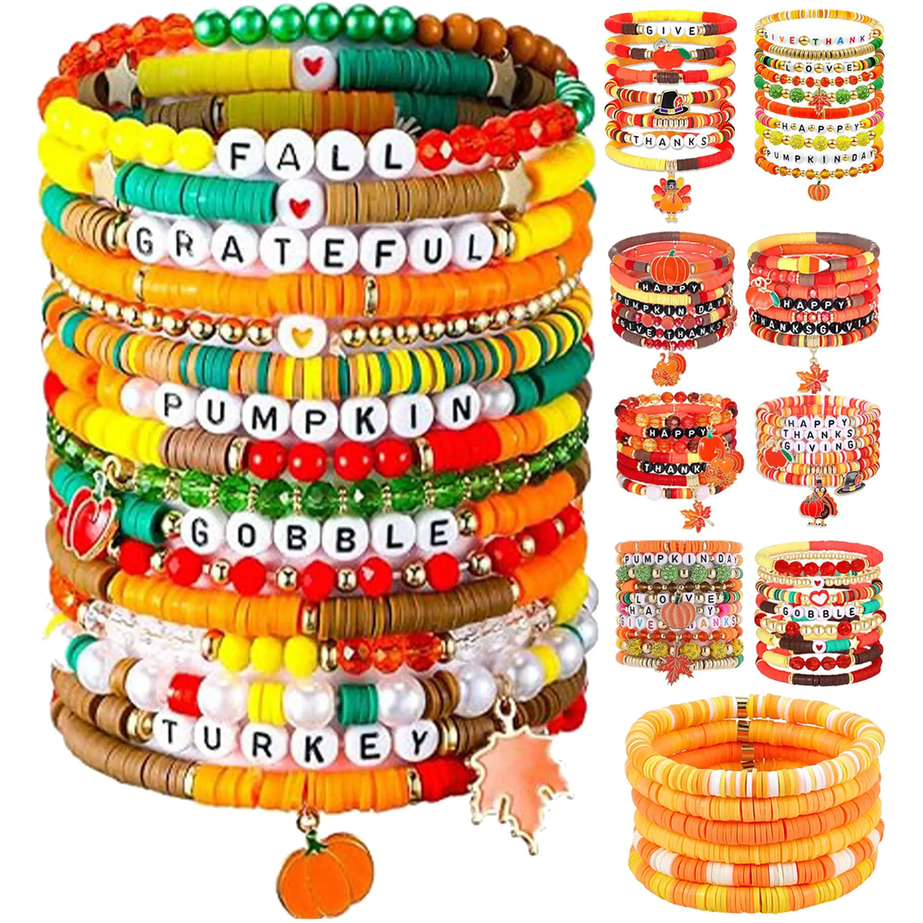Autumn Harvest Charm Bracelet 2