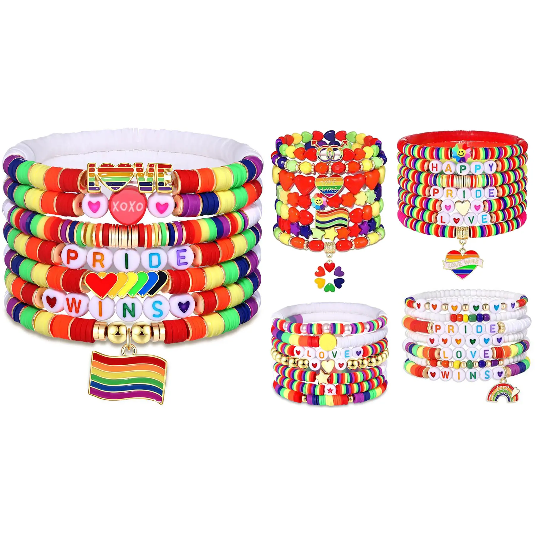 Rainbow Pride Friendship Bracelet 2