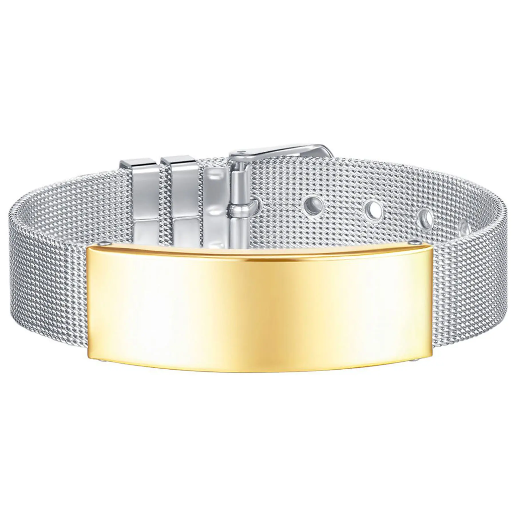 Classic Adjustable Steel Wristband