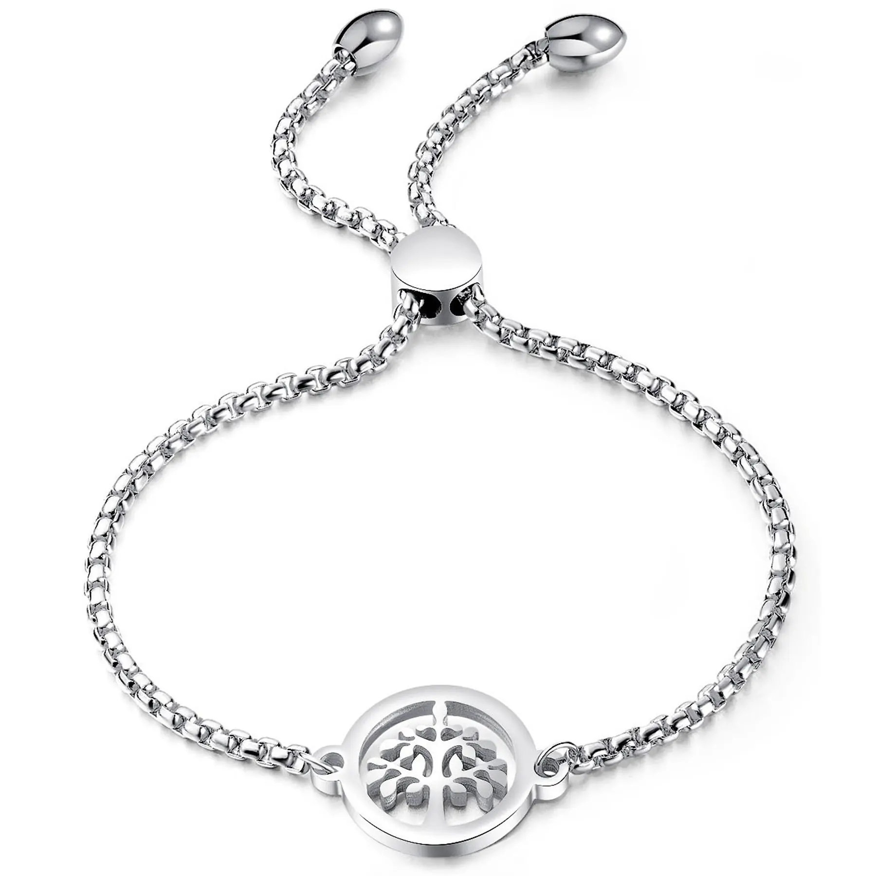 Elegant Tree Charm Bracelet