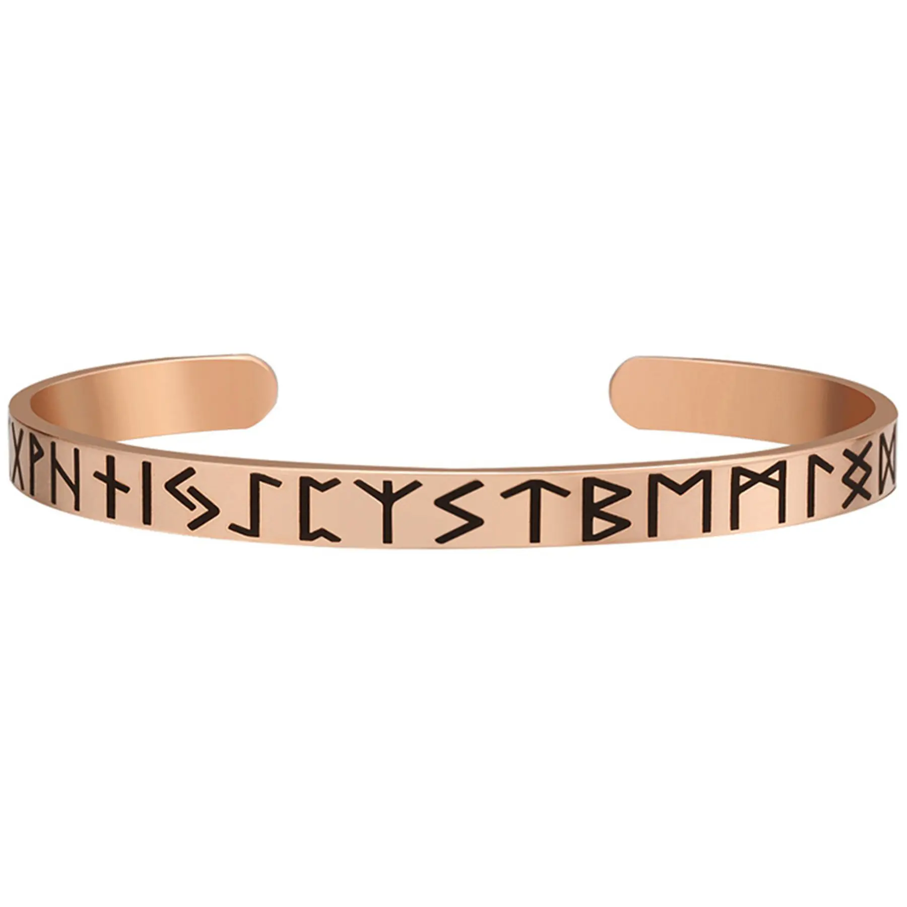 Elegant C-Shape Open Link Bracelet