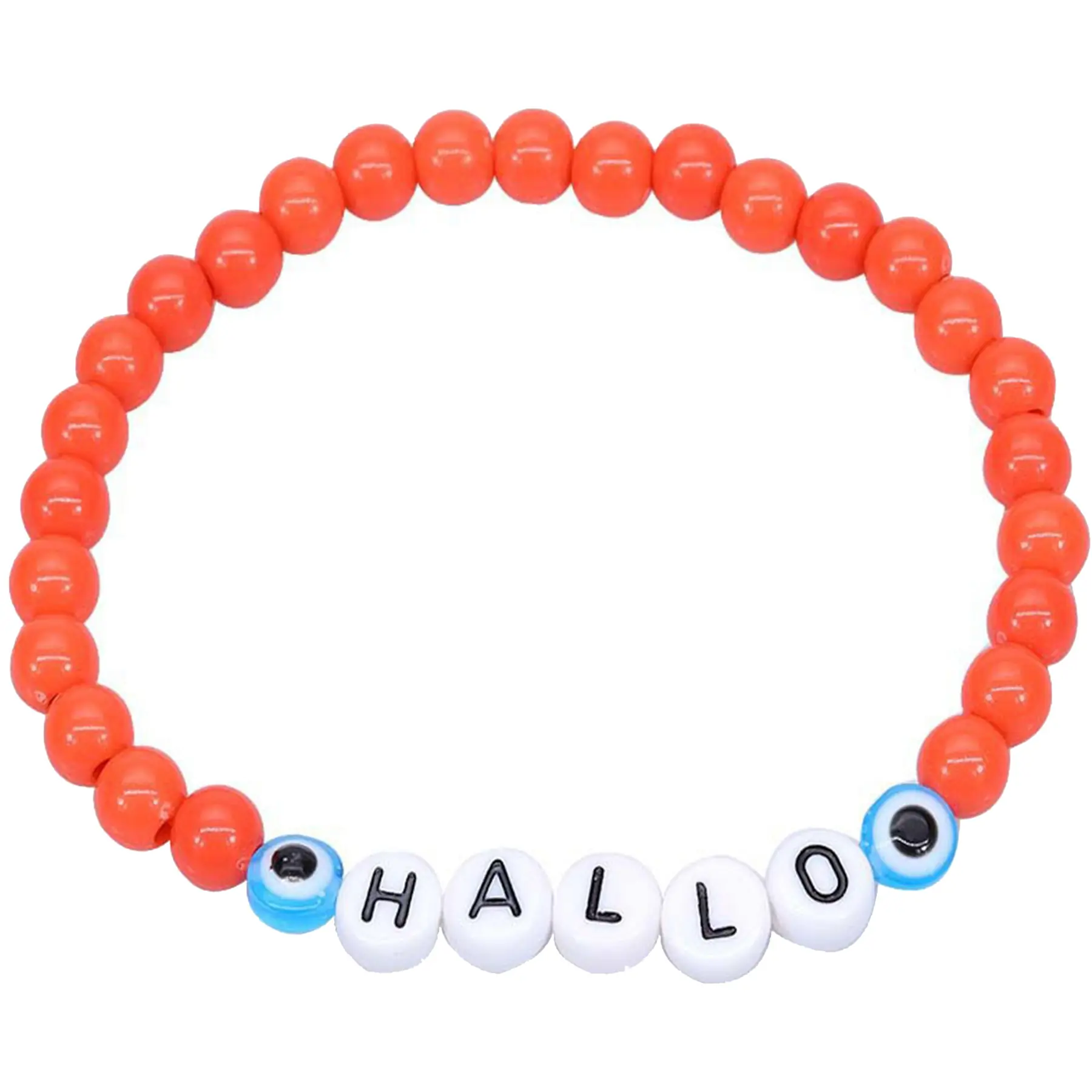 Artisanal Pearl Letter Bead Bracelet Set