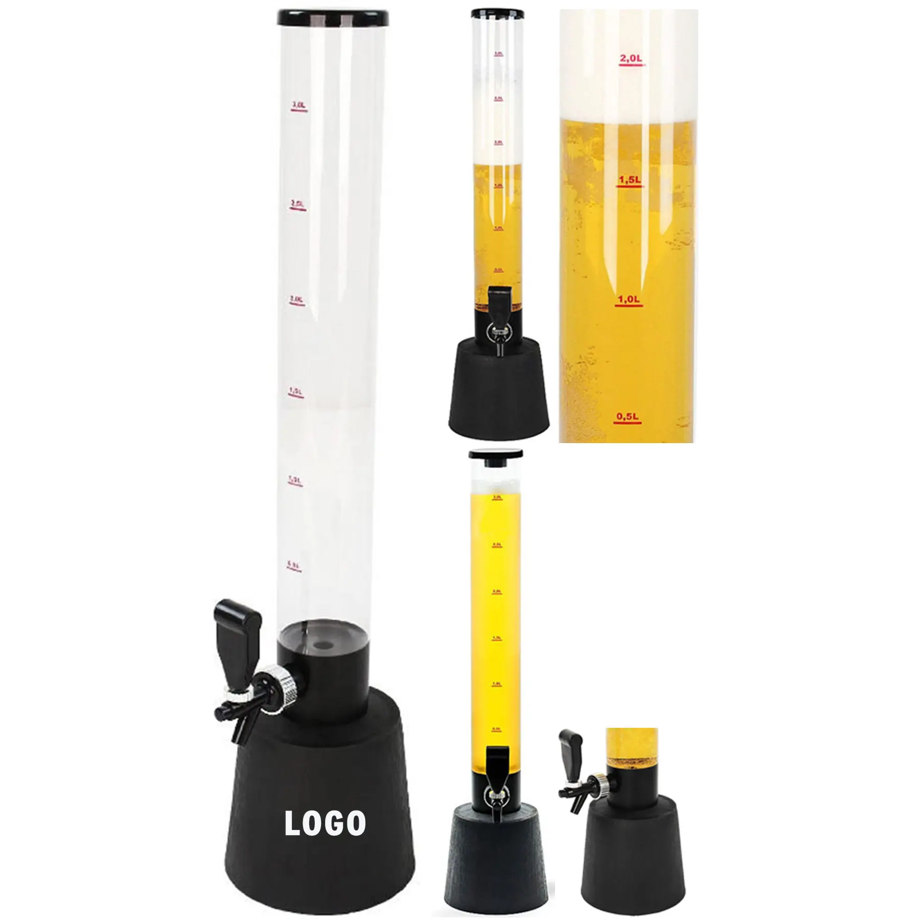 Premium Beverage Dispenser Tower 2