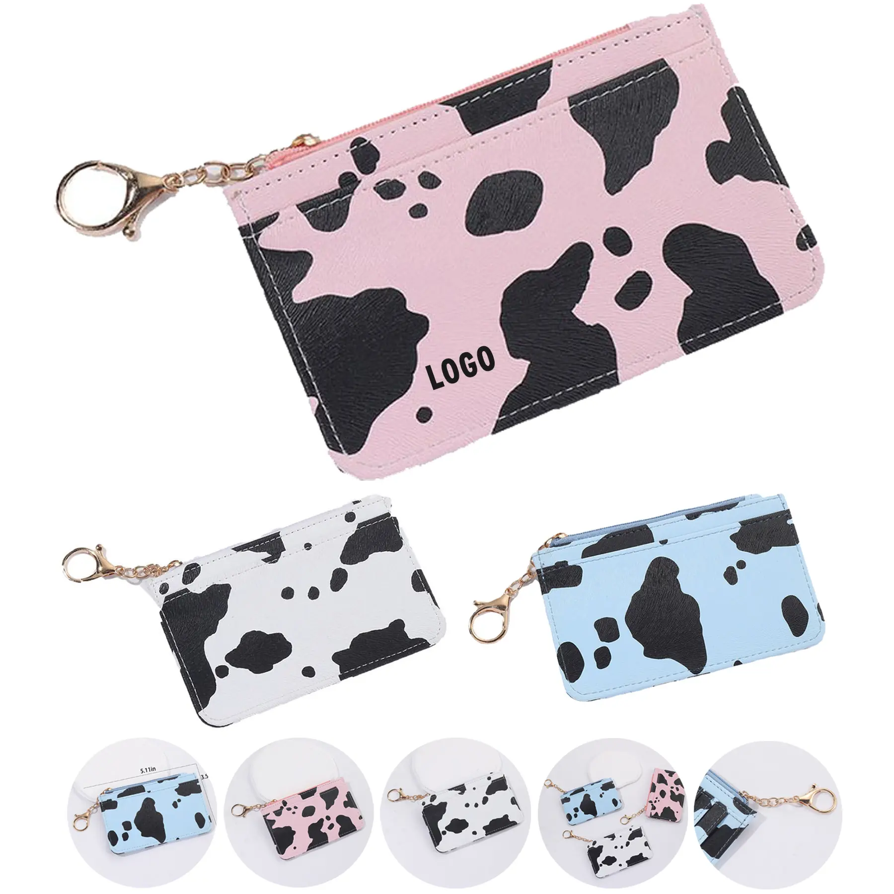 Animal Print Leather Wallet 2
