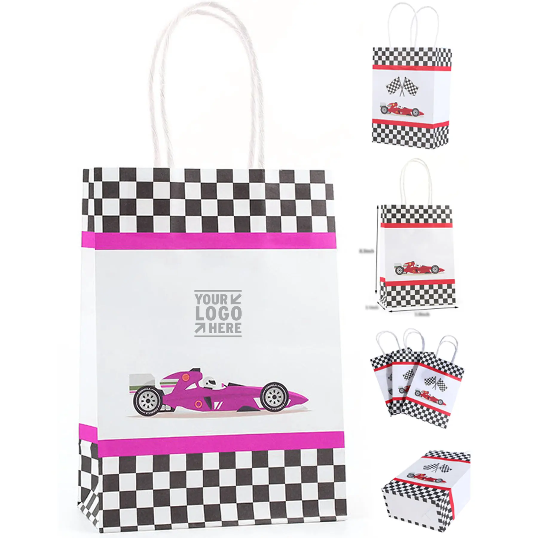 Eco-Friendly Rectangular Paper Tote Bag 2