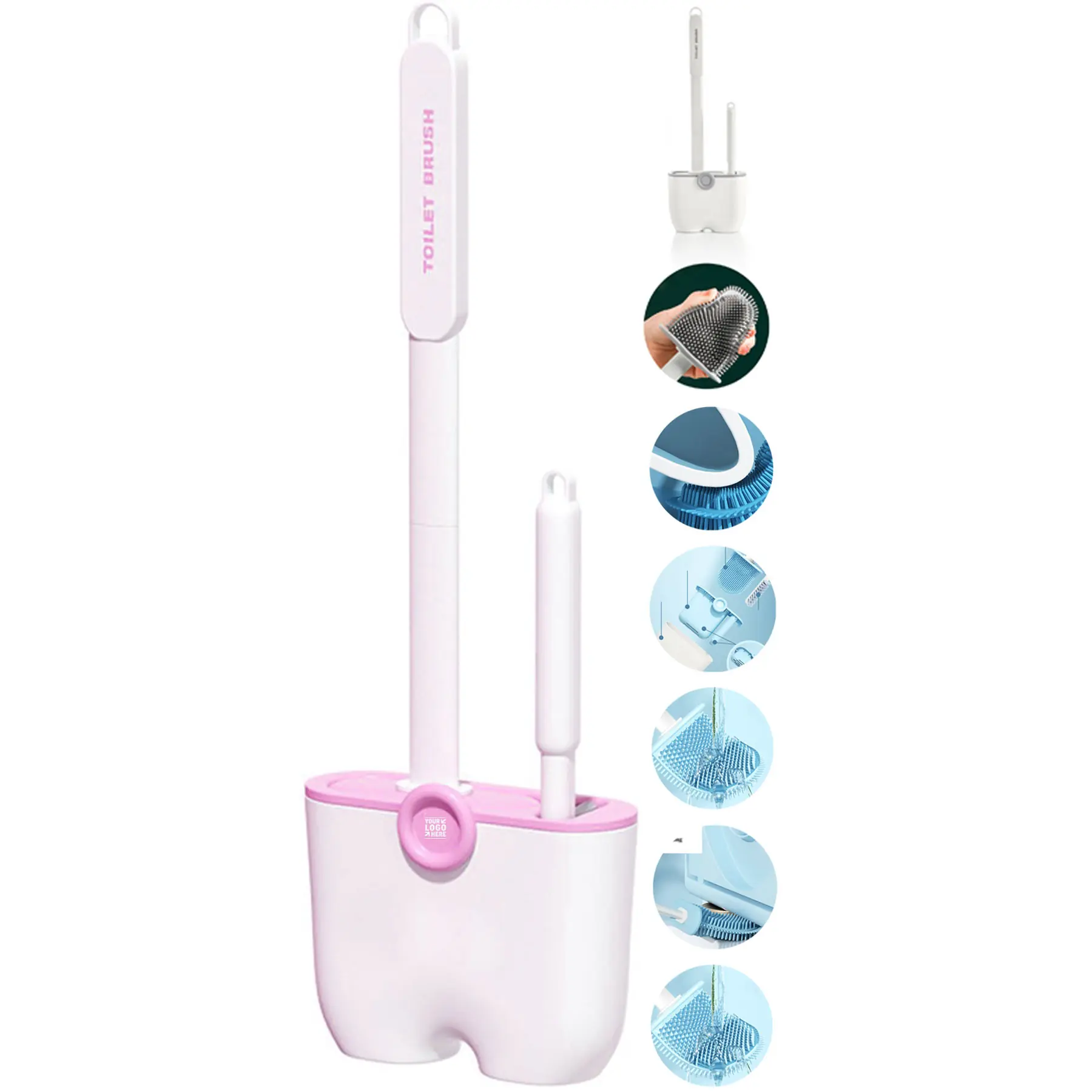 Dual-Purpose Flexible Cleaning Brush Set 2