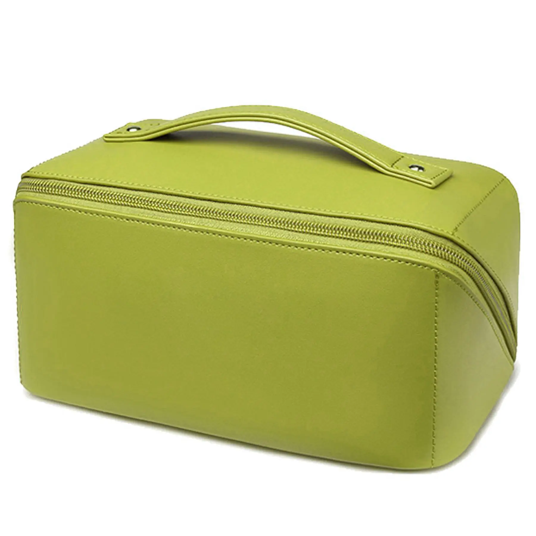 Synthetic Leather Water-Resistant Cosmetic Organizer Pouch
