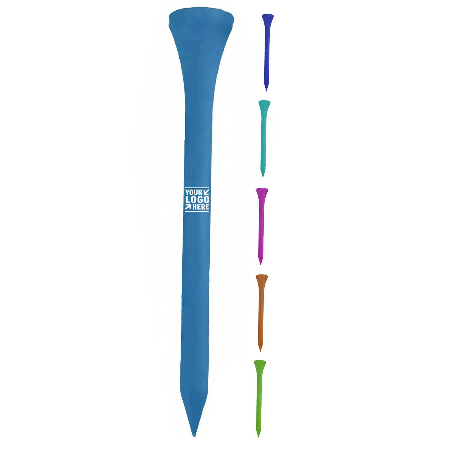 Premium Hardwood Golf Tees 2
