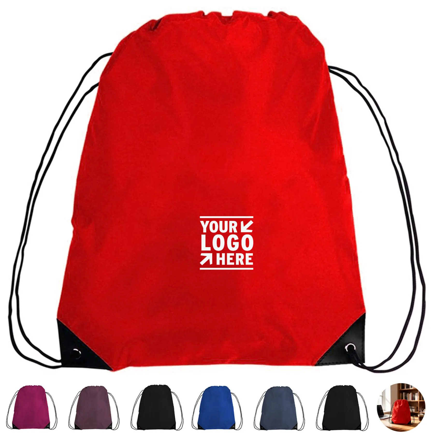Versatile Drawstring Backpack 2