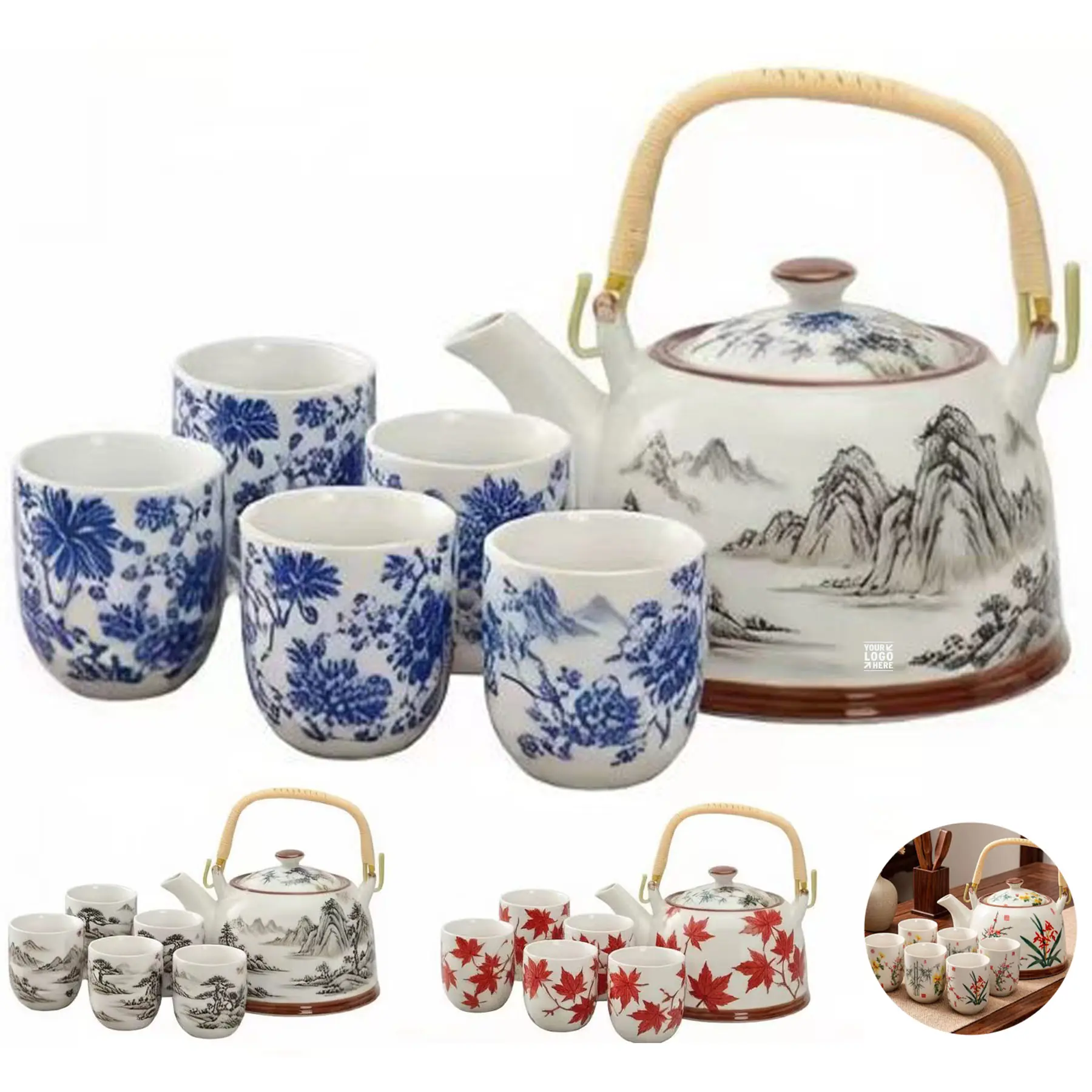 Elegant Ceramic Tea Set 2