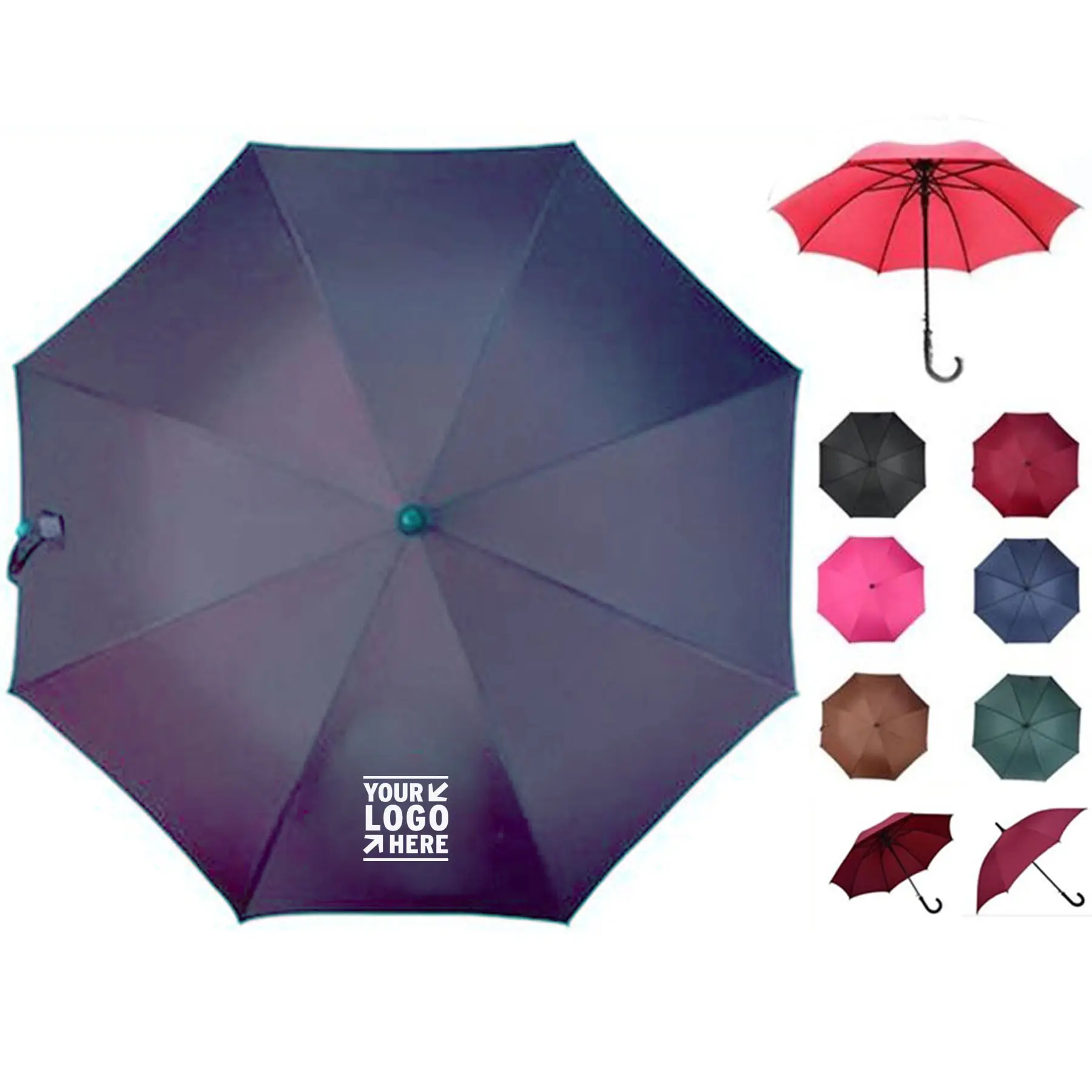Traditional Full-Length Handheld Umbrella 2