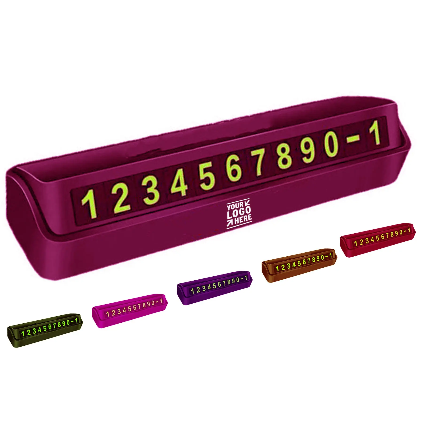 Concealable Parking Notification Sign 2