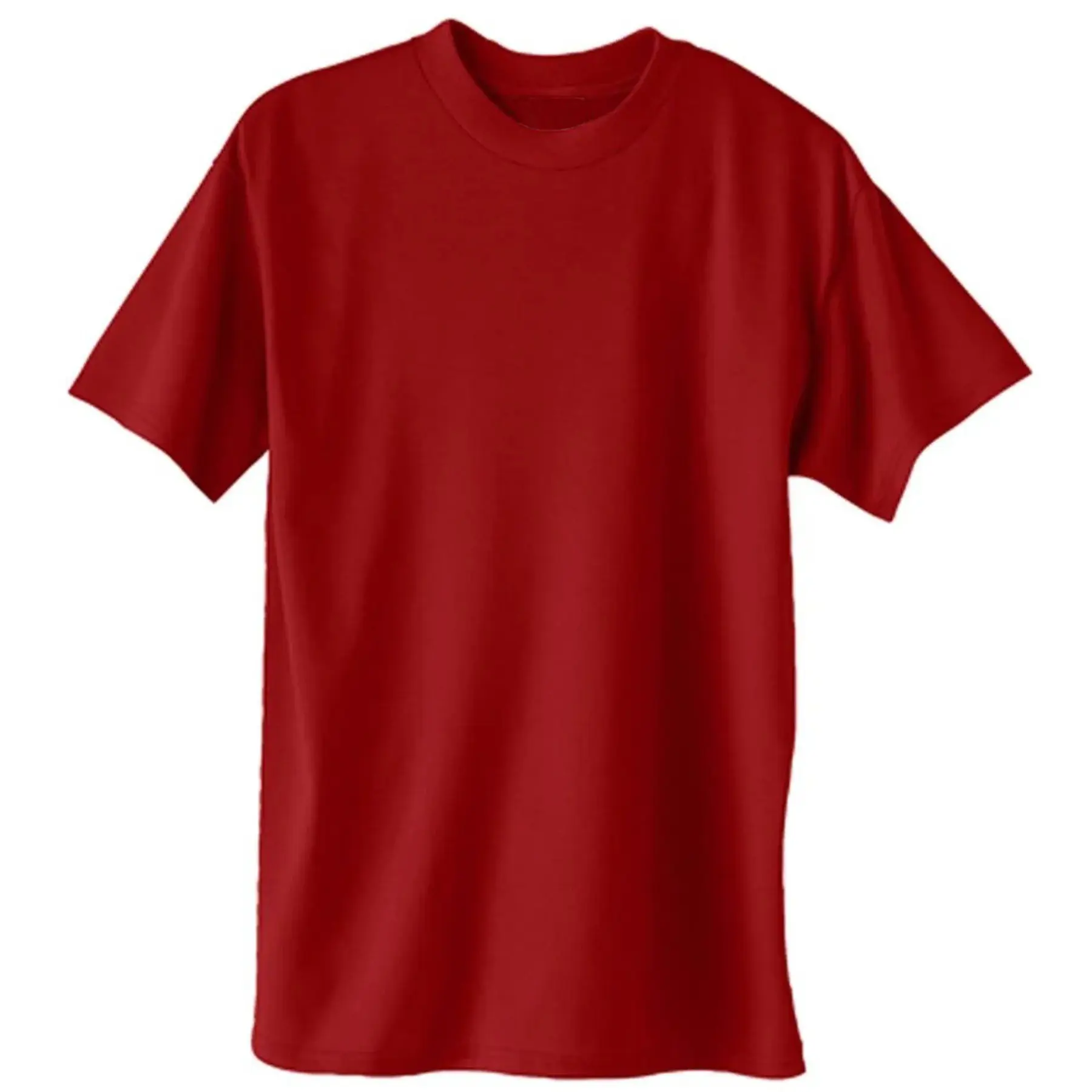 Premium Heavyweight Cotton Blend Crew Neck Tee