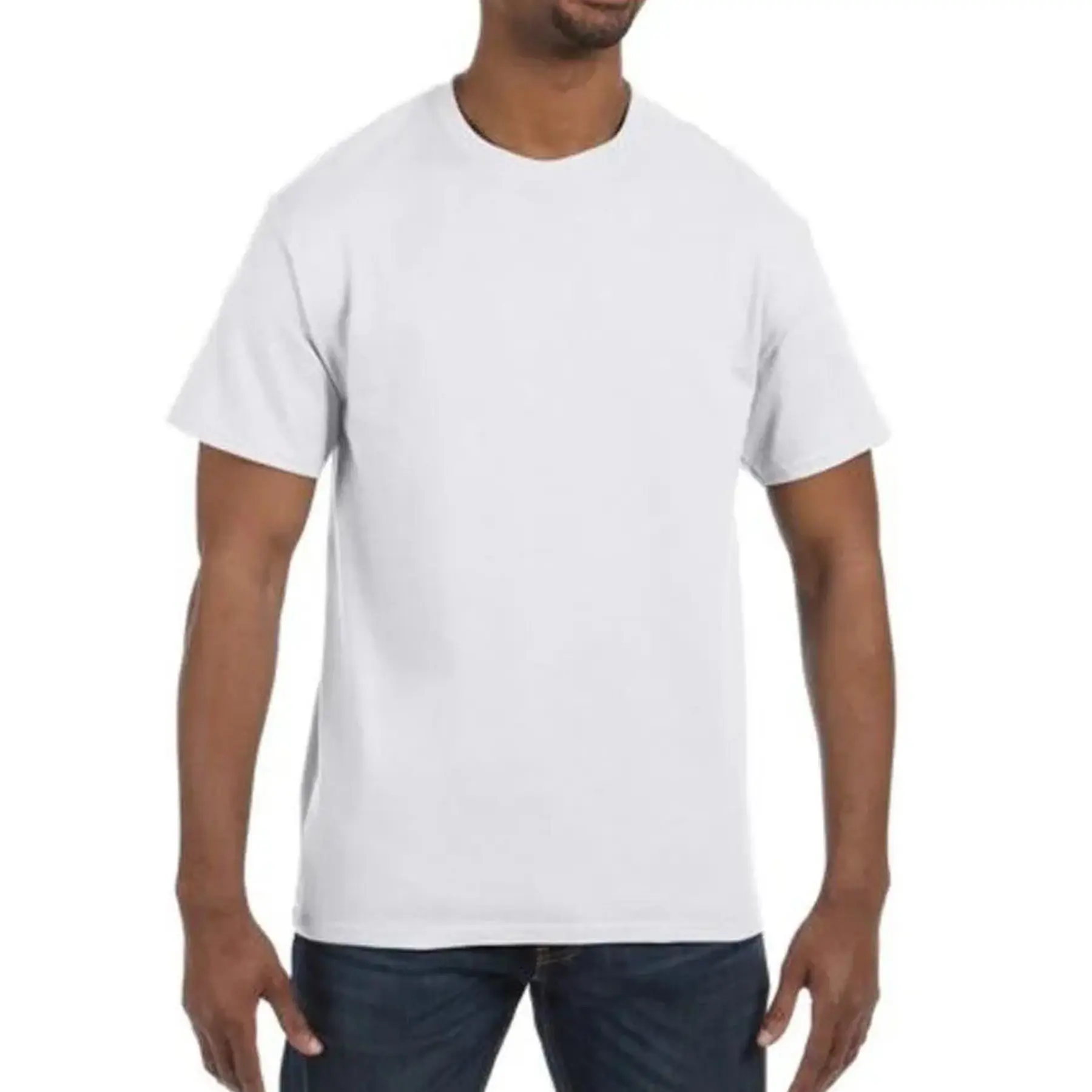 Soft Tagless Cotton Tee White Neutral Everyday Essential