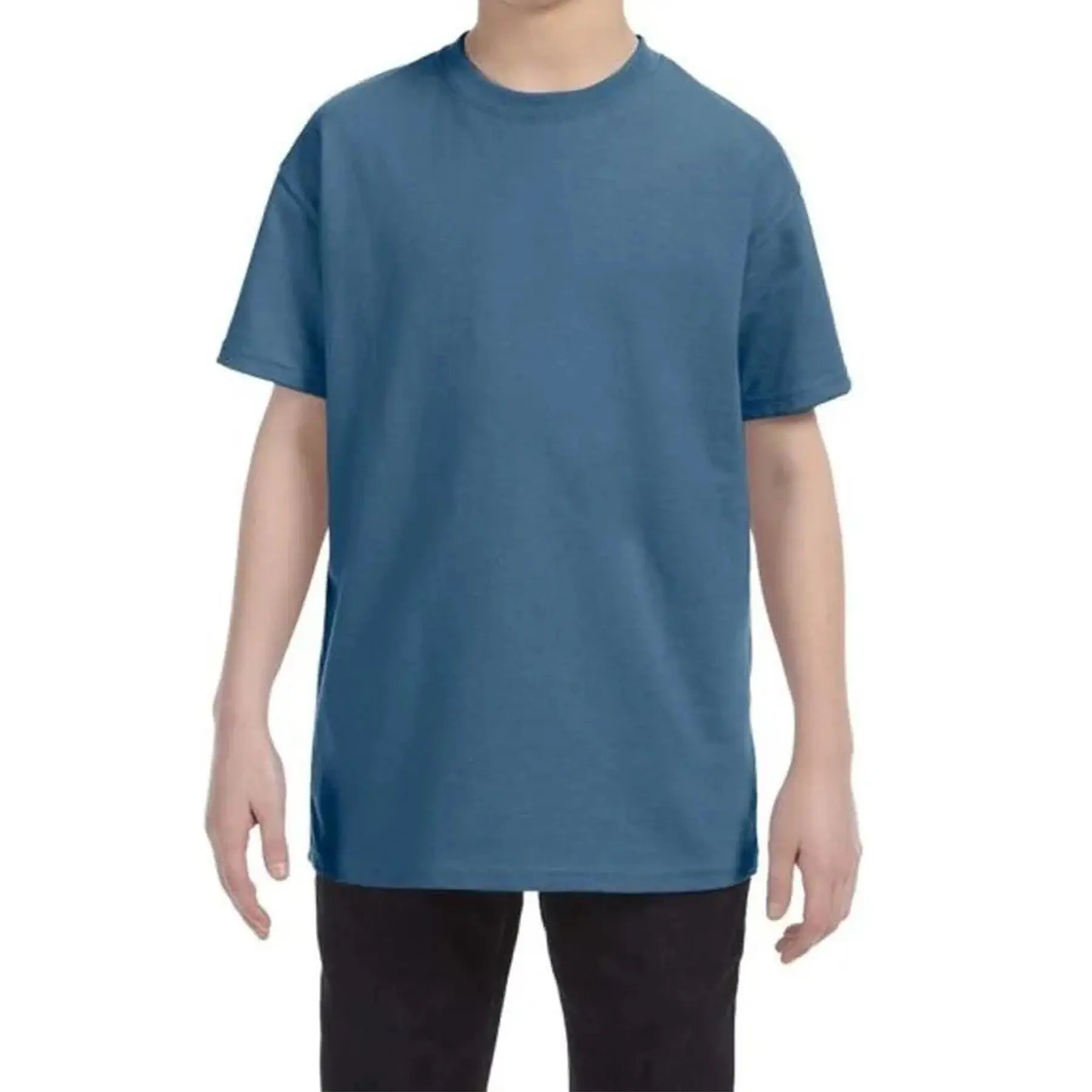 Youth Heavyweight Cotton Tee Solid Color