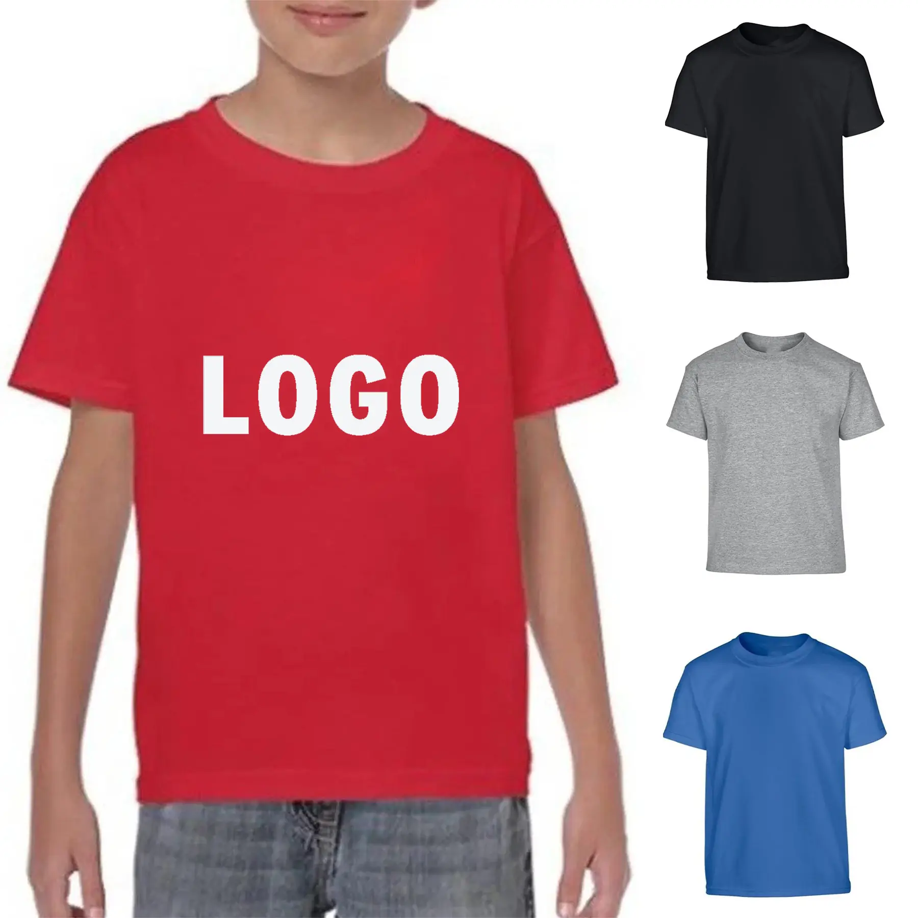 Heavy Cotton Classic Fit Youth T Shirt 100% Cotton 2