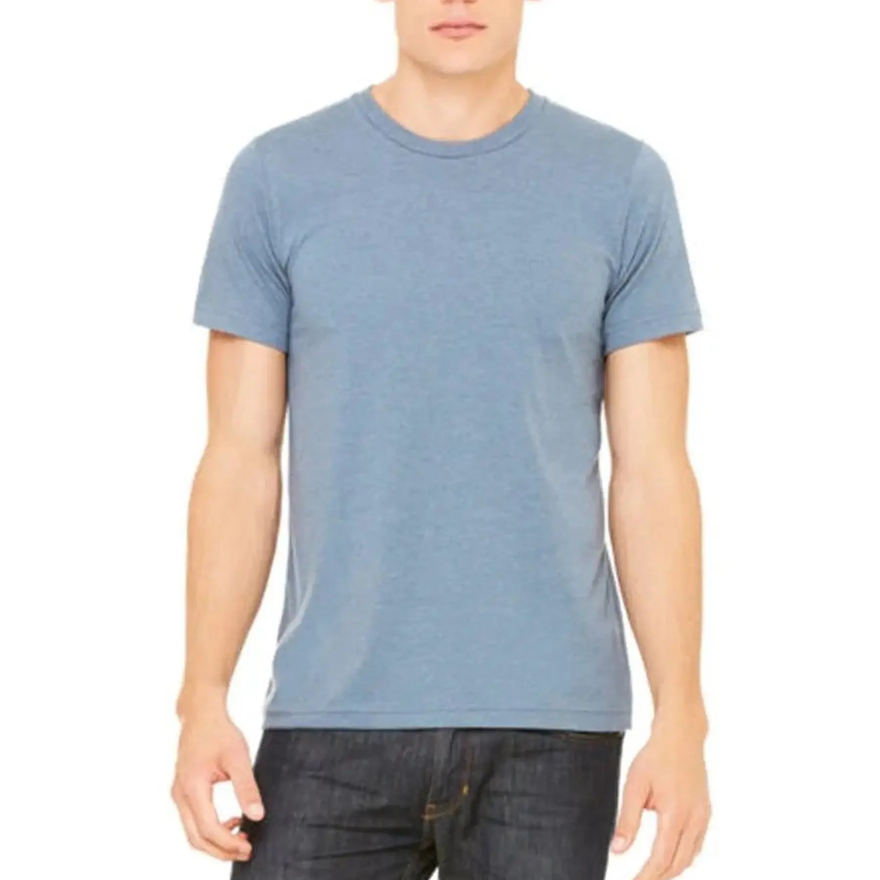 Unisex Cotton Polyester Blend Short Sleeve Tee