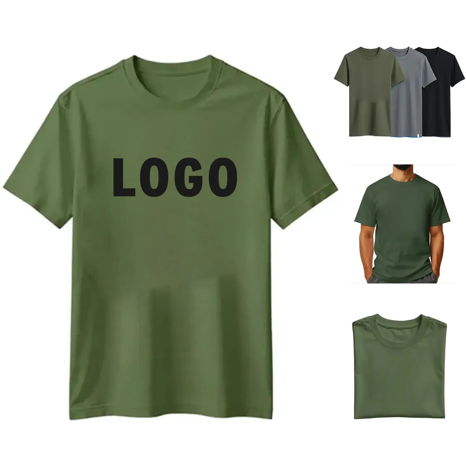 Moisture Wicking Short Sleeve Workout Tee - Quick Dry Athletic Top 2
