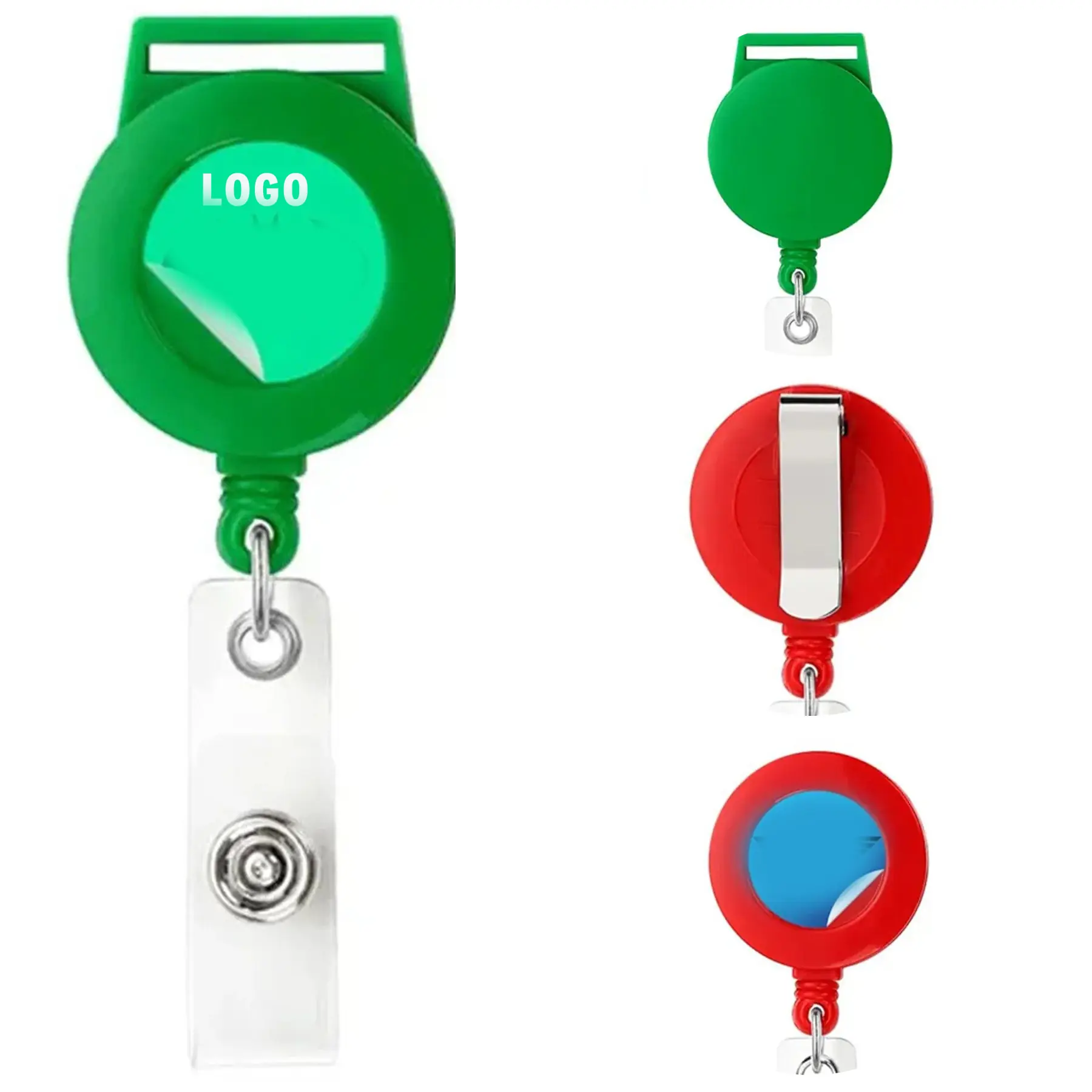 Personalized Retractable Badge Holder Clip 2
