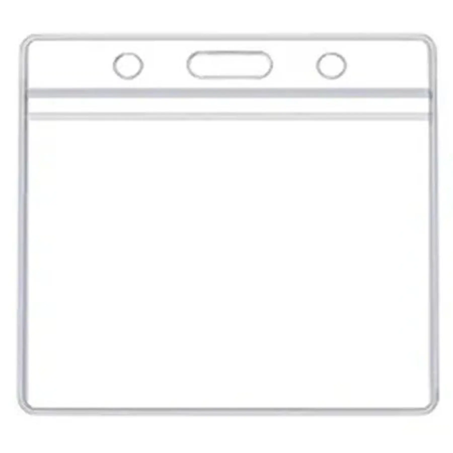 Plastic Badge Credential Case